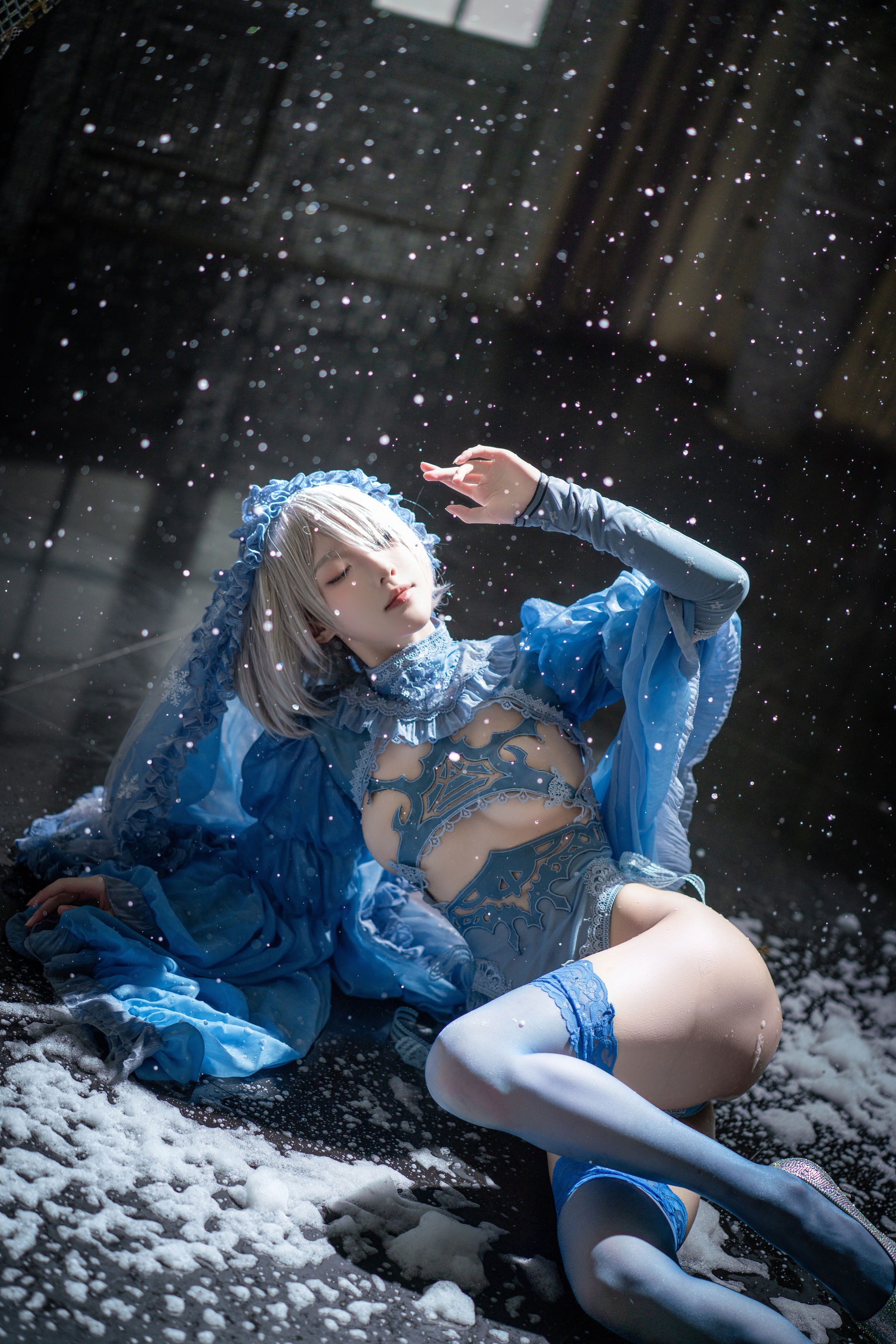 动漫博主阿包也是兔娘 - 冰雪2B  第46张