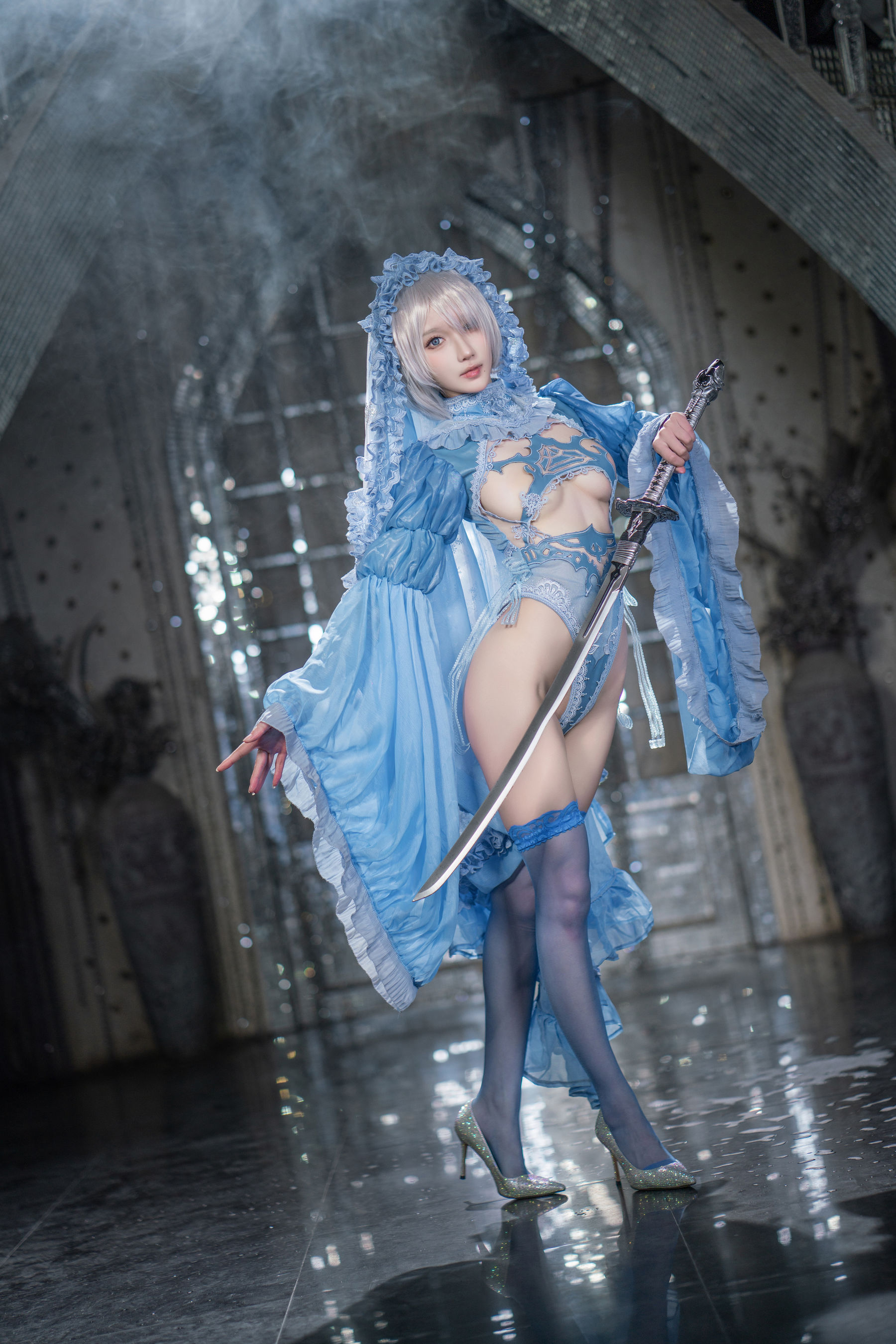 动漫博主阿包也是兔娘 - 冰雪2B  第14张