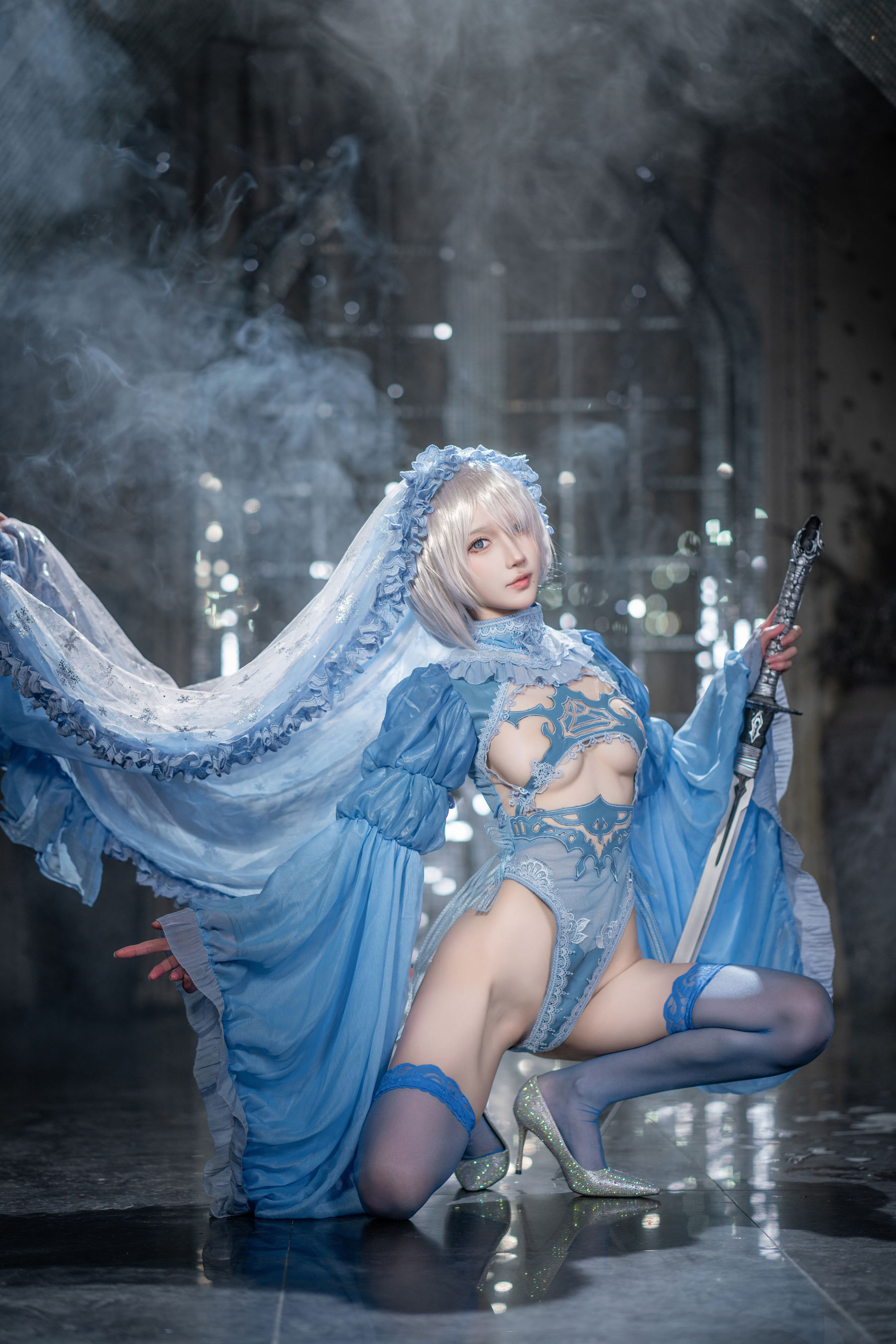 动漫博主阿包也是兔娘 - 冰雪2B  第18张