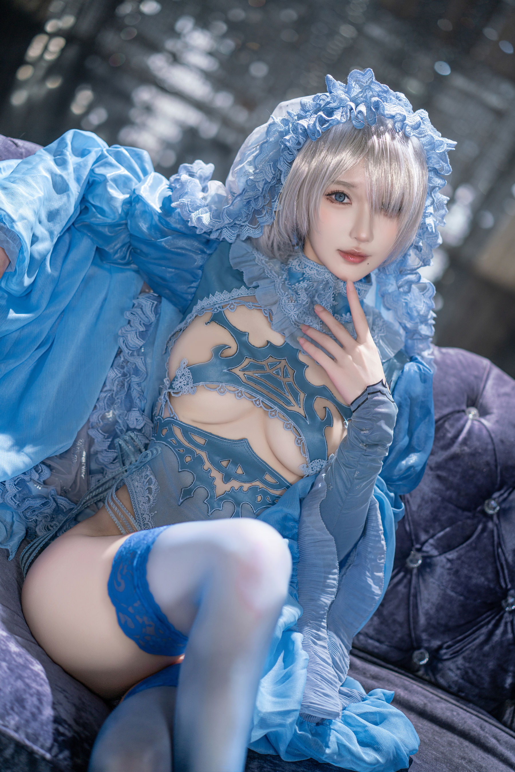 动漫博主阿包也是兔娘 - 冰雪2B  第30张