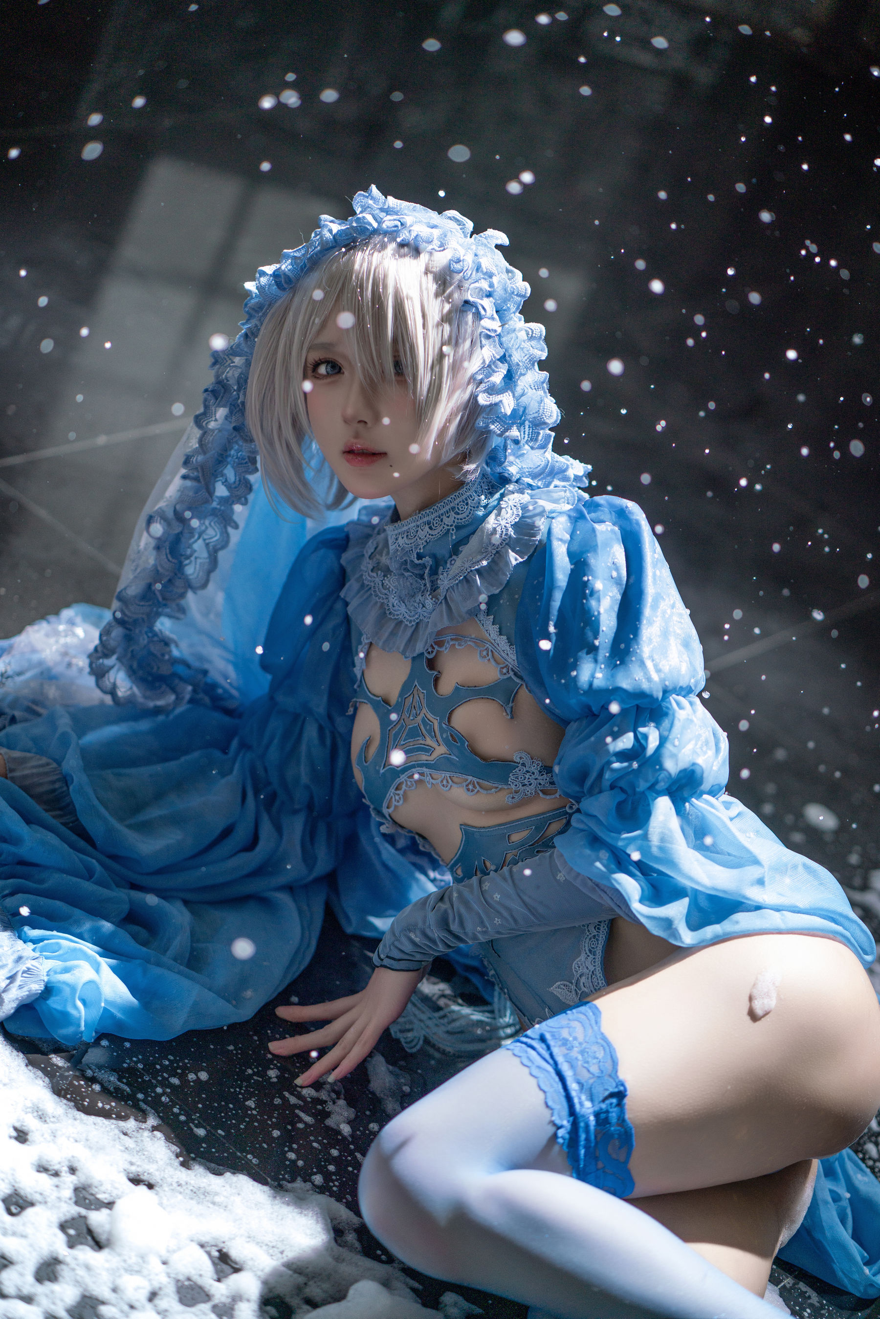 动漫博主阿包也是兔娘 - 冰雪2B  第45张