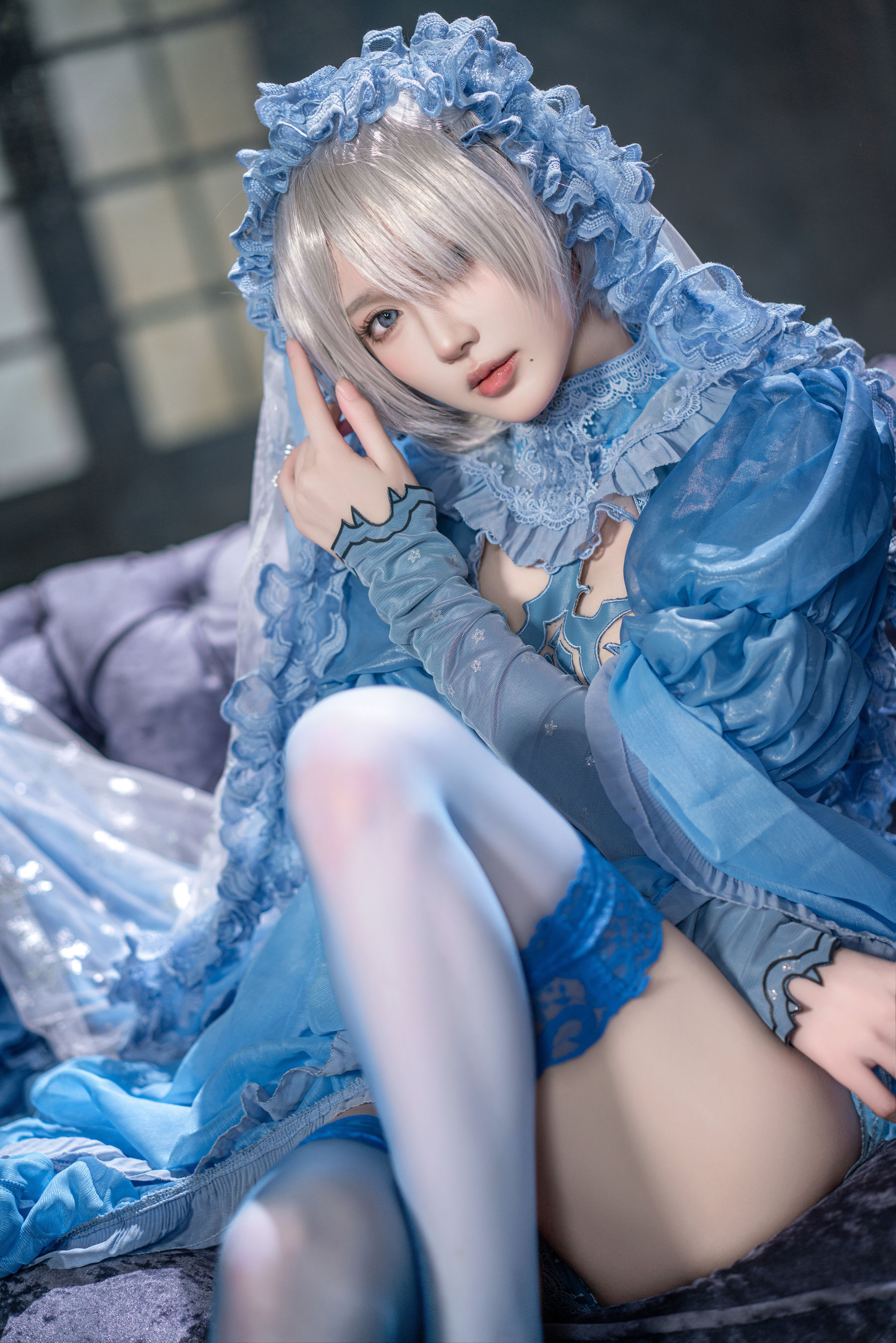 动漫博主阿包也是兔娘 - 冰雪2B  第32张