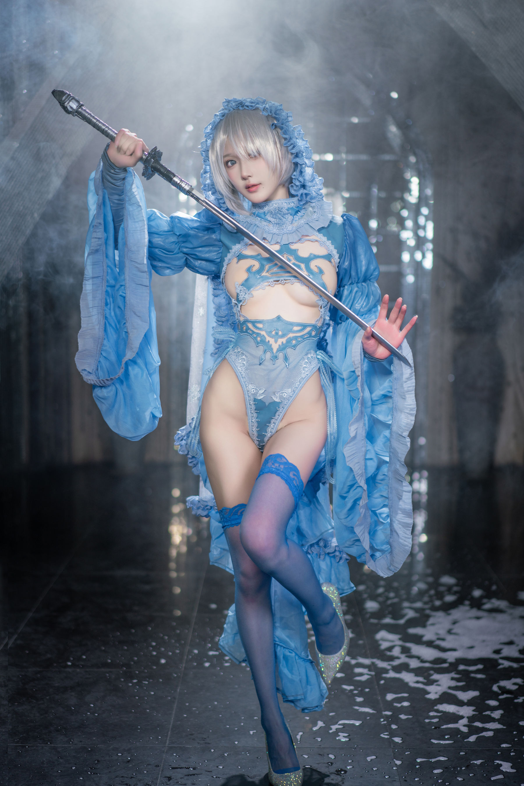 动漫博主阿包也是兔娘 - 冰雪2B  第4张