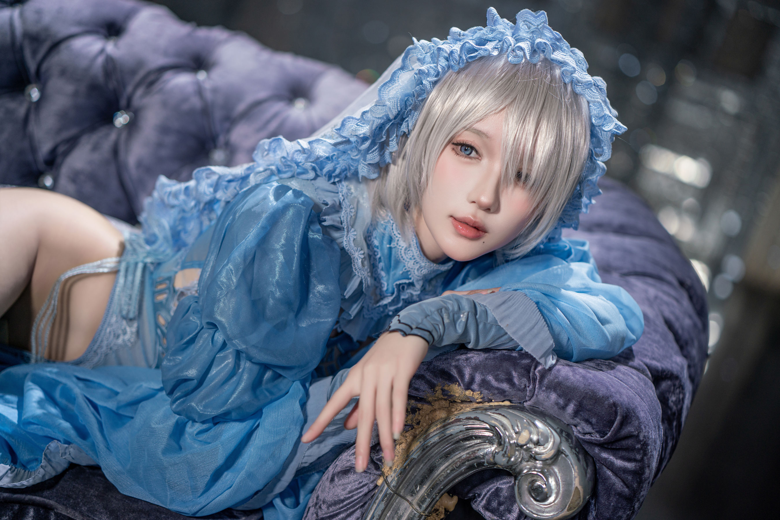 动漫博主阿包也是兔娘 - 冰雪2B  第34张
