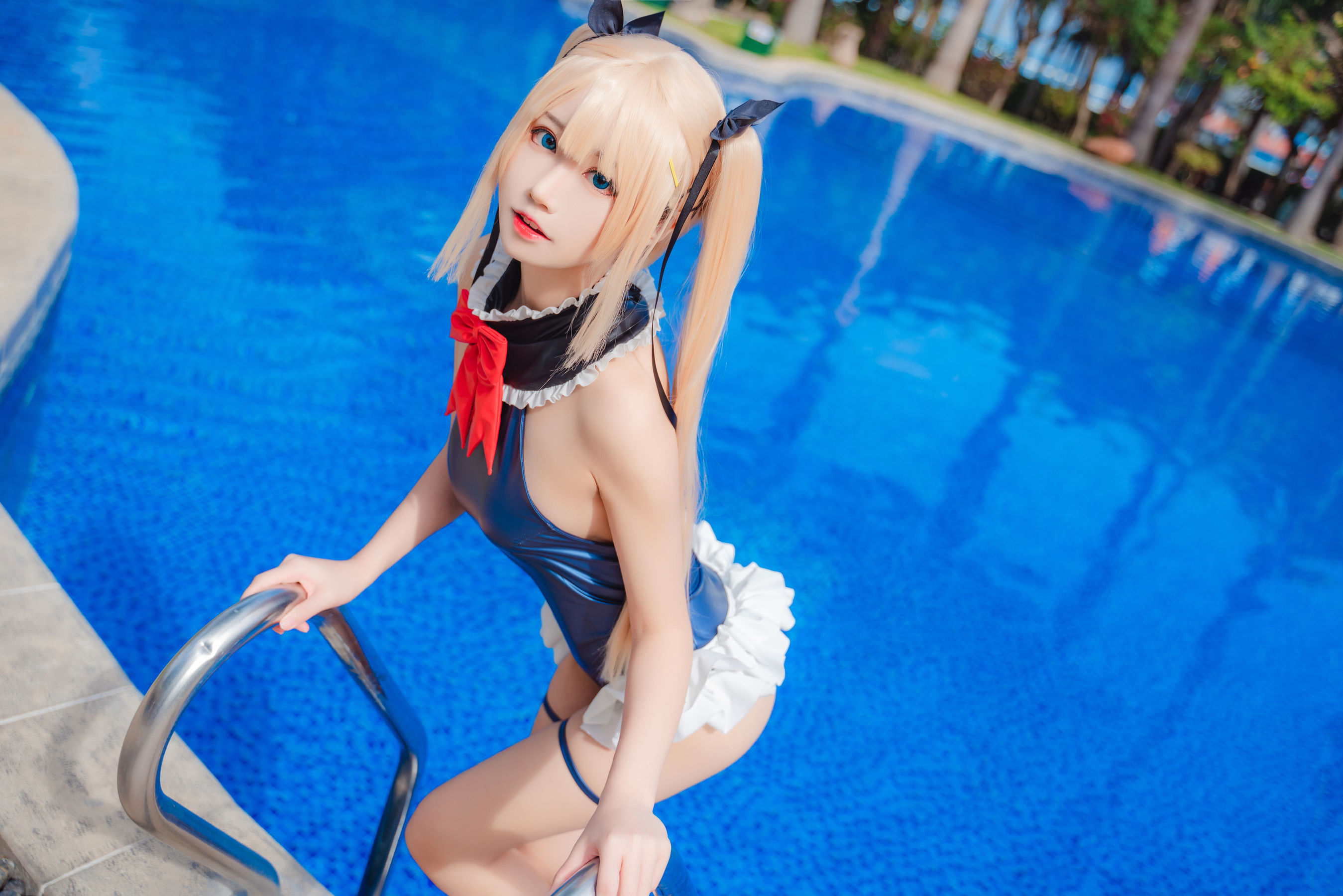 猫君君MaoJun - 玛丽罗斯体操服  第1张