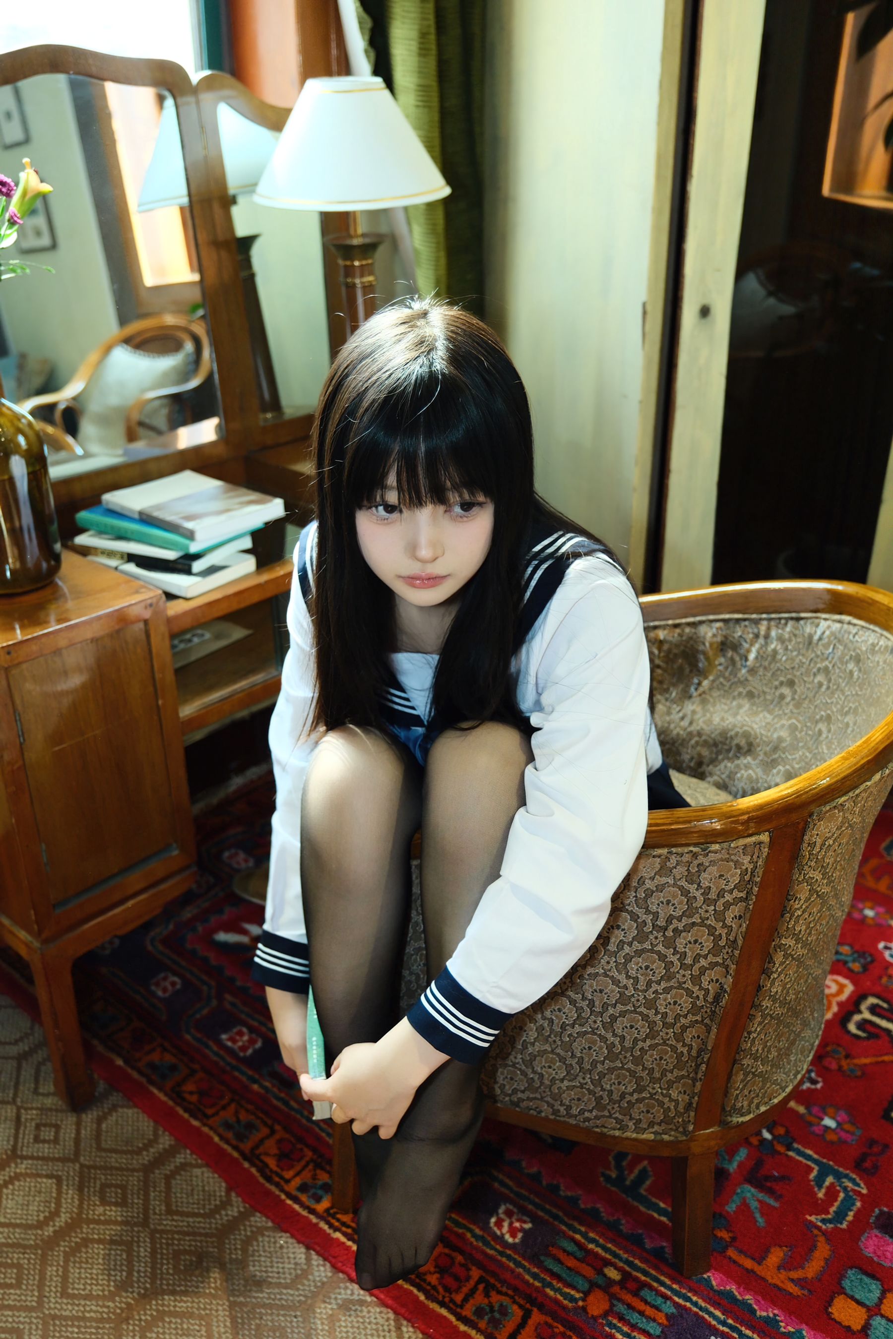 白莉爱吃巧克力 - 原理猪 闺房JK  第23张