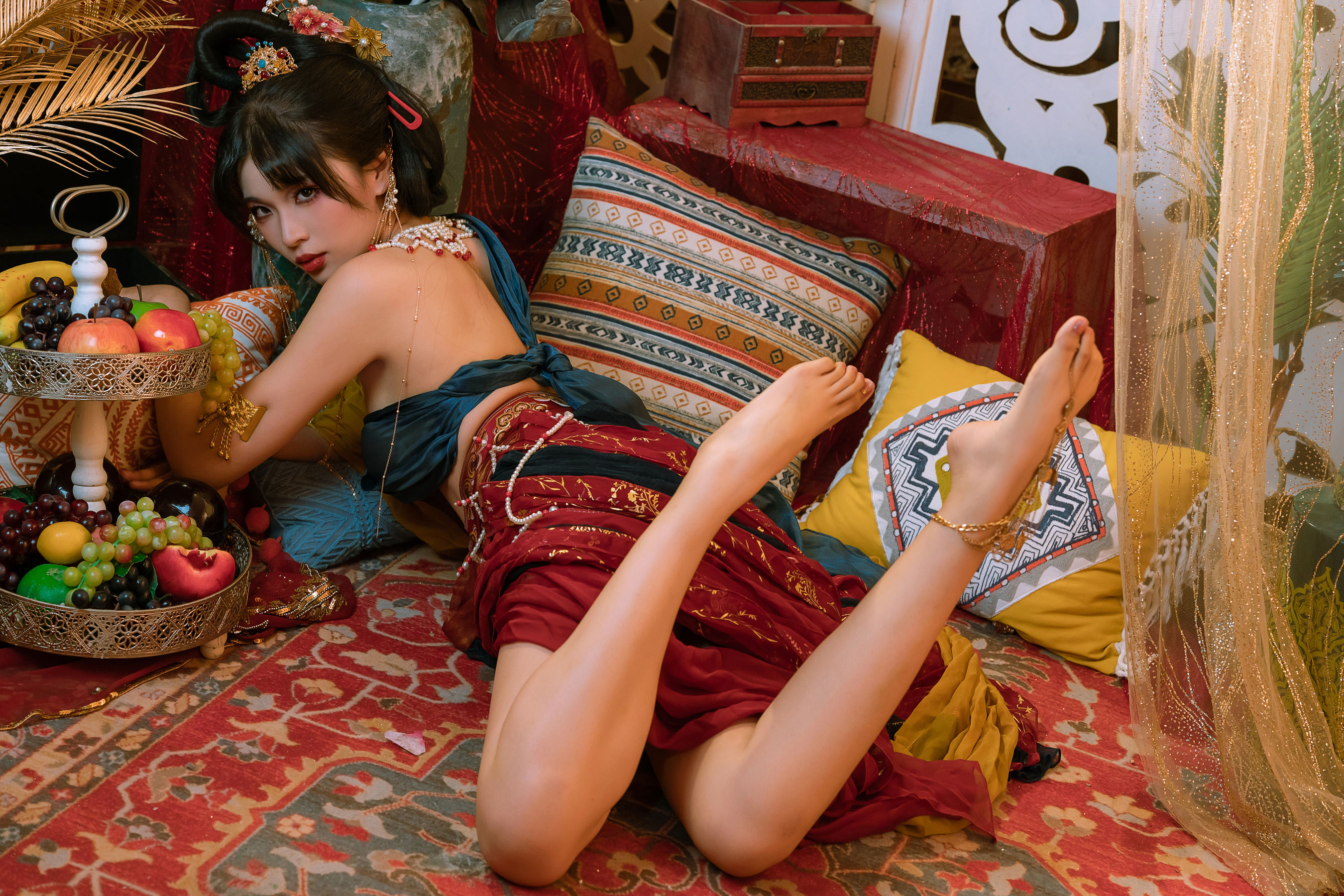 云溪溪 - 奶桃&amp;轩萧学姐 朝开暮落-下  第91张