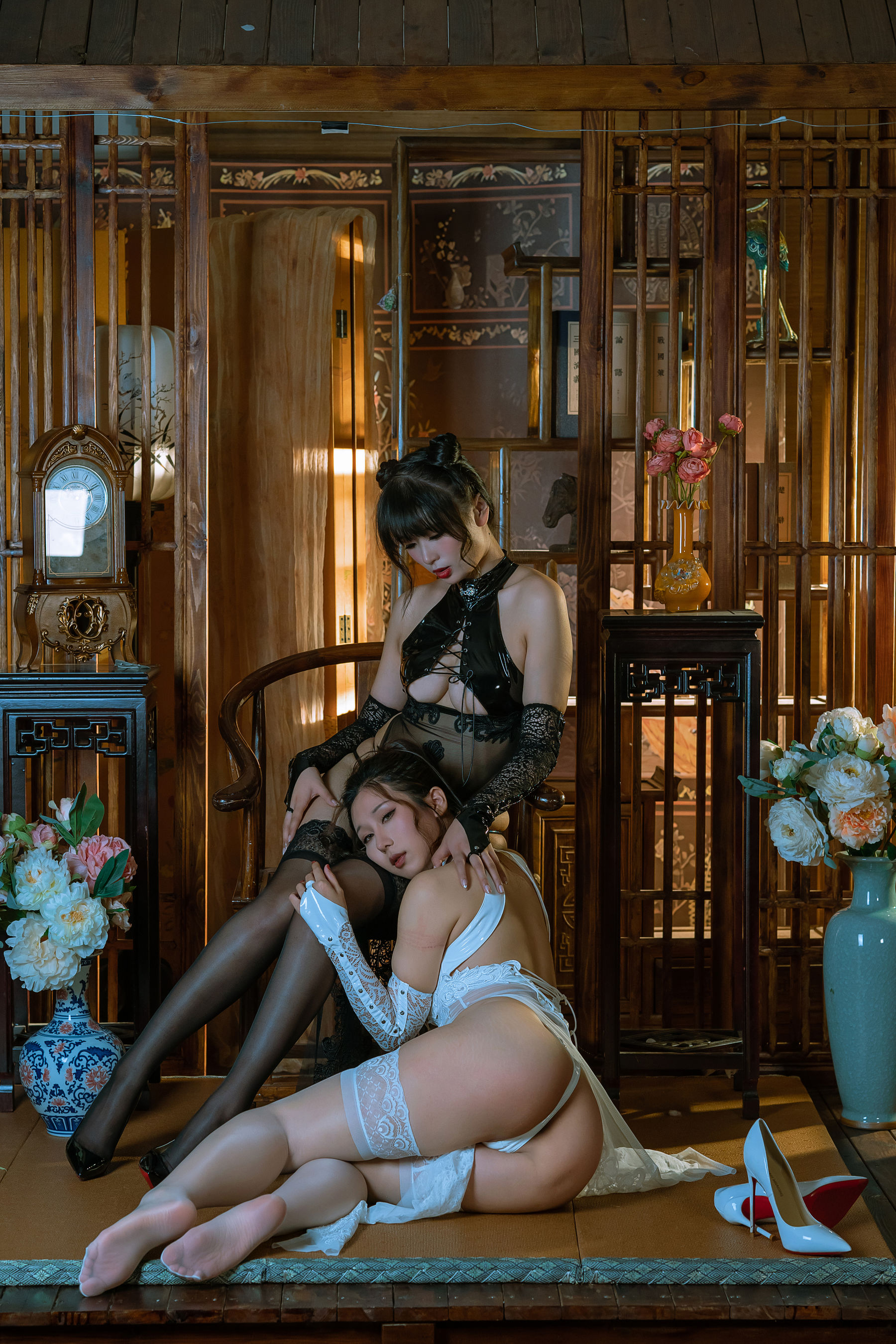 云溪溪 - 奶桃&amp;轩萧学姐 朝开暮落-下  第20张