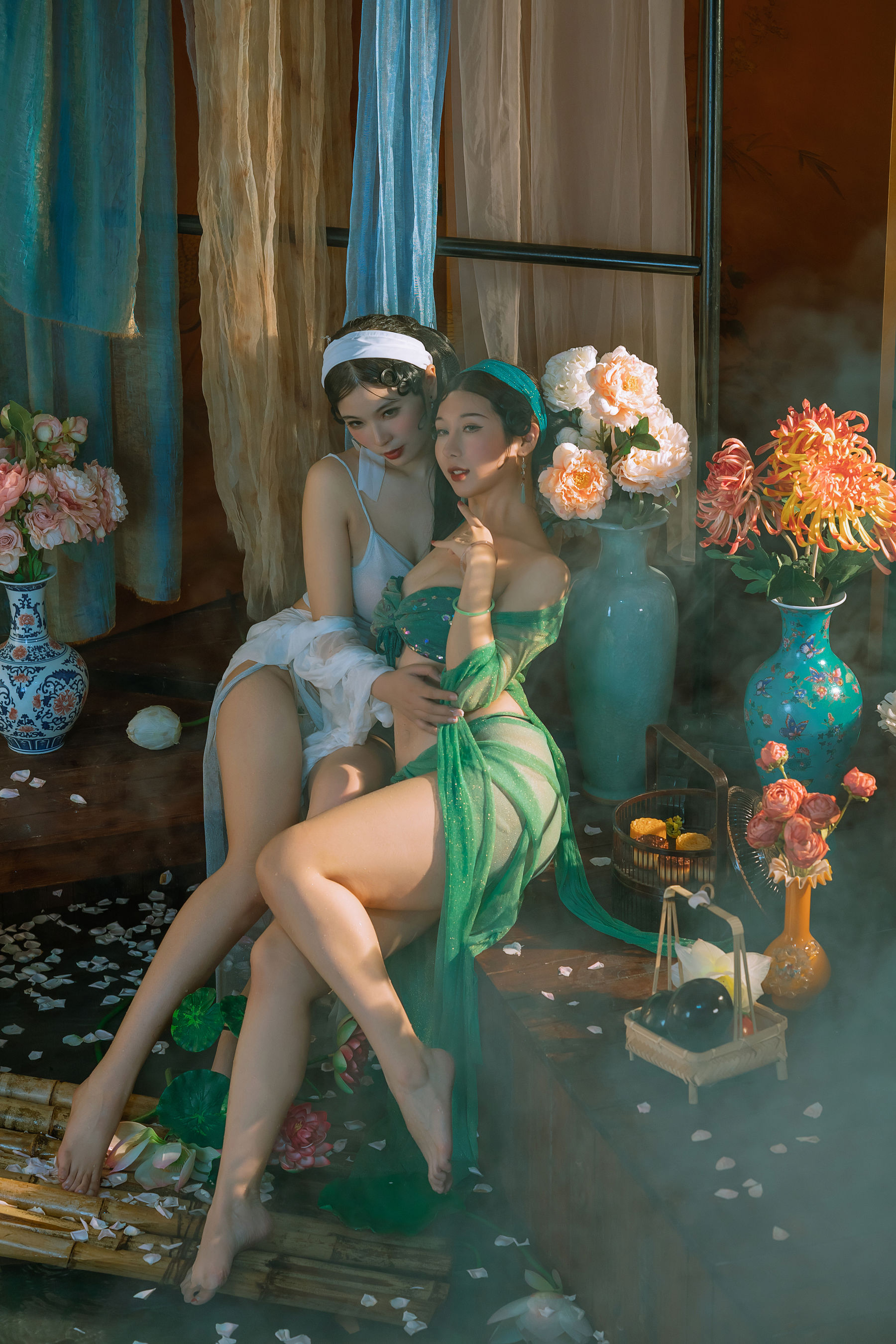 云溪溪 - 奶桃&amp;轩萧学姐 朝开暮落-上  第107张