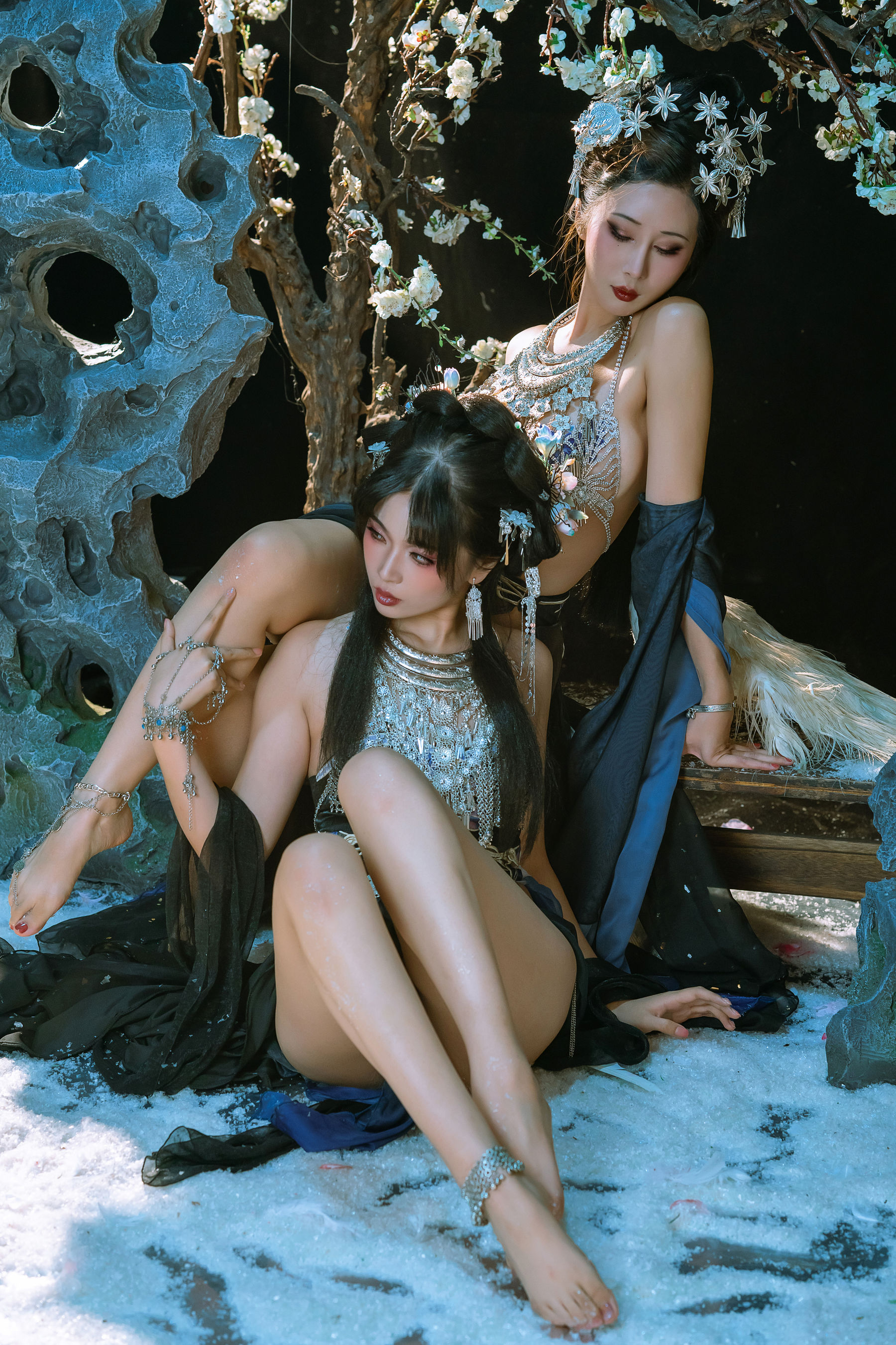 云溪溪 - 奶桃&amp;轩萧学姐 朝开暮落-下  第106张