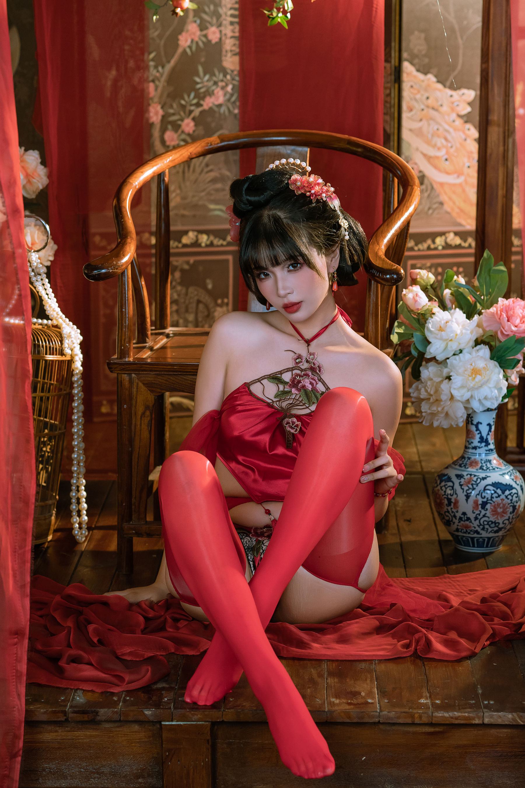 云溪溪 - 奶桃&amp;轩萧学姐 朝开暮落-下  第62张