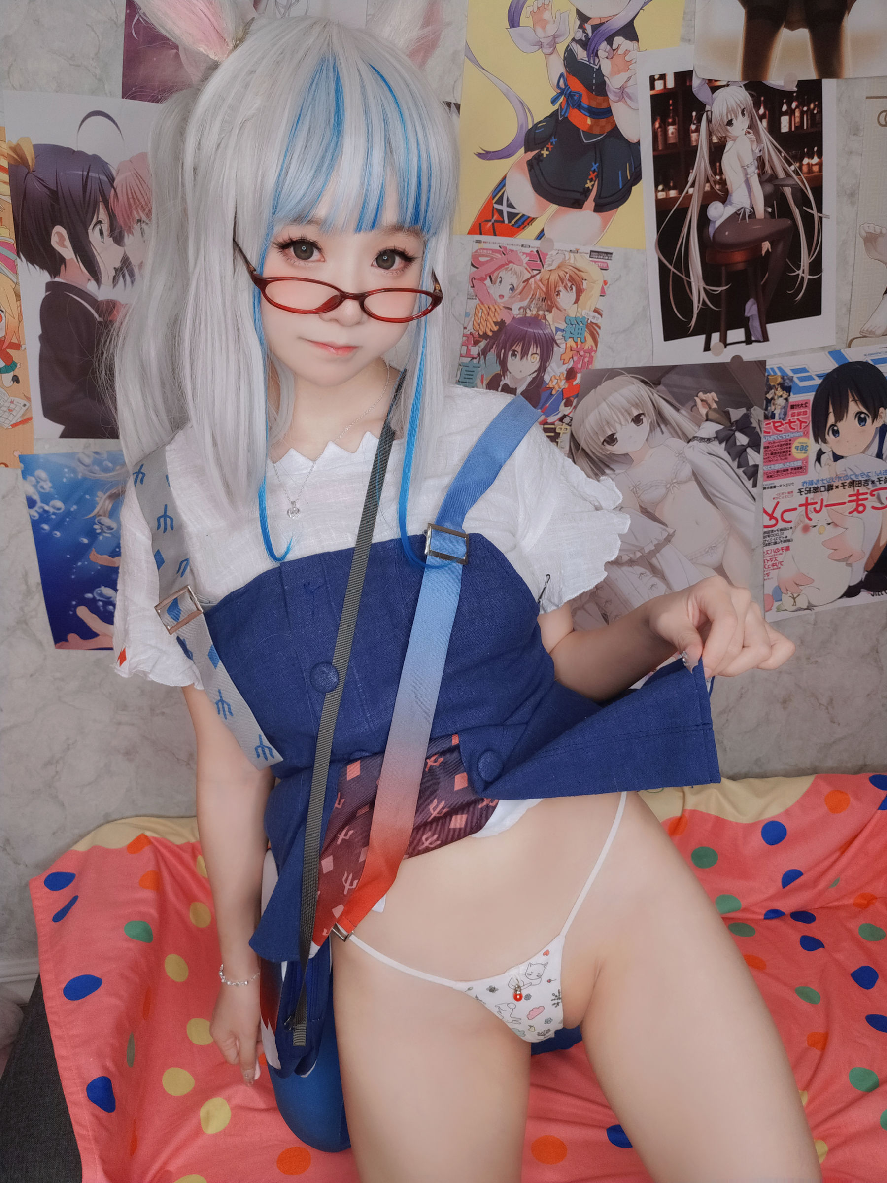 萌妹子Coser 摇摇乐 yoyo fantia GawrGura  第20张