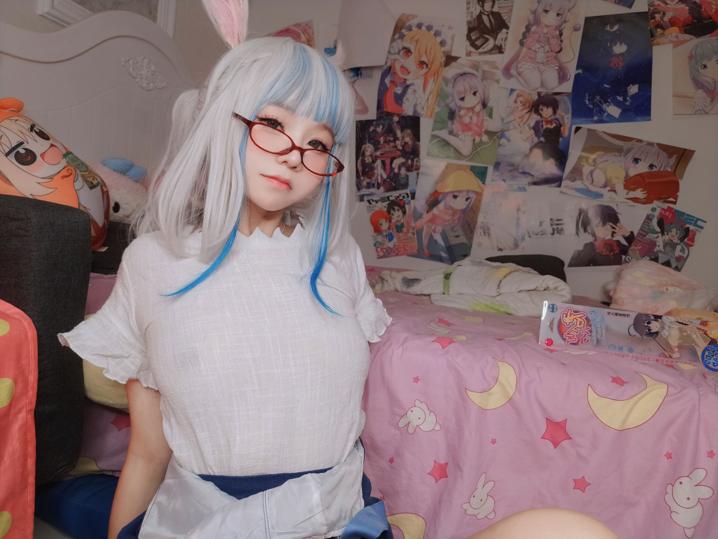 萌妹子Coser 摇摇乐 yoyo fantia GawrGura  第87张