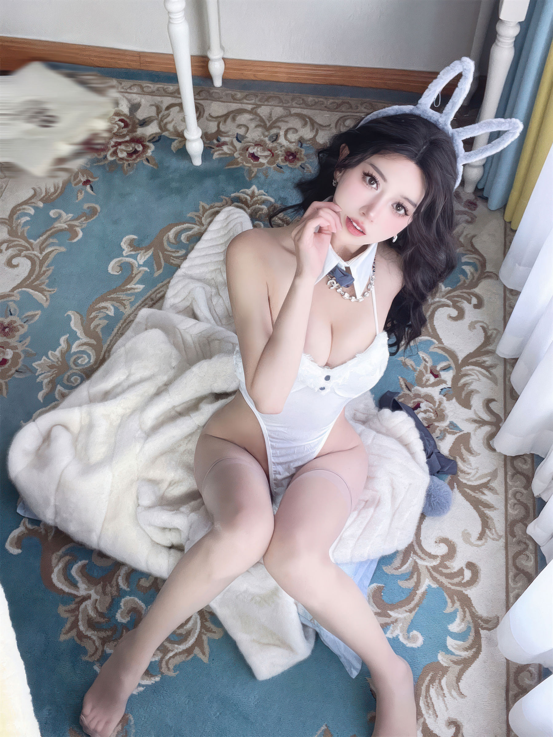 斗鱼 米线线sama 写真 - 失落兔兔  第4张