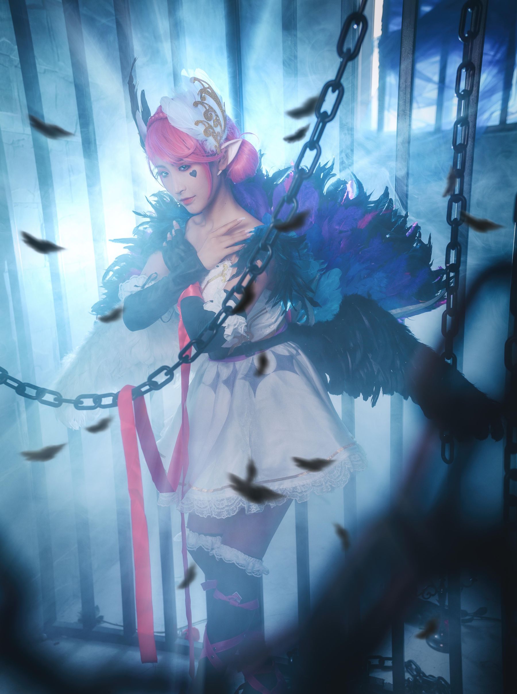 拿相机的执义 -『王者荣耀』小乔天鹅之梦  第11张