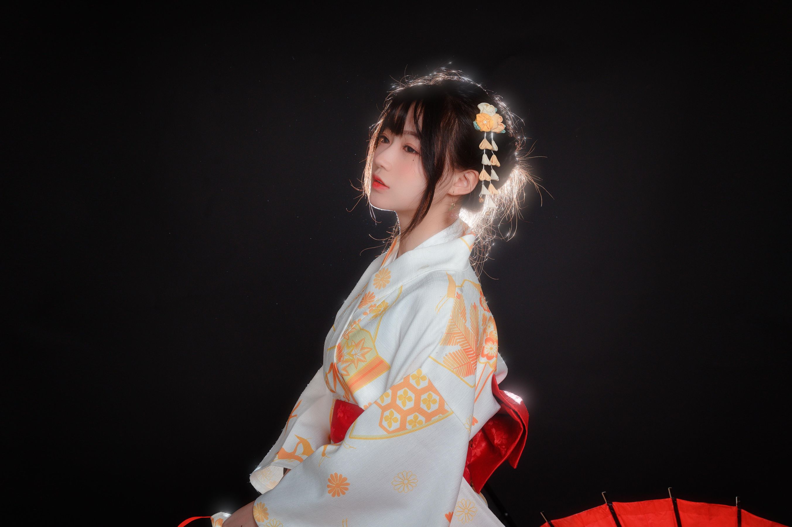 拿相机的执义 -『和服写真』—神明少女  第4张