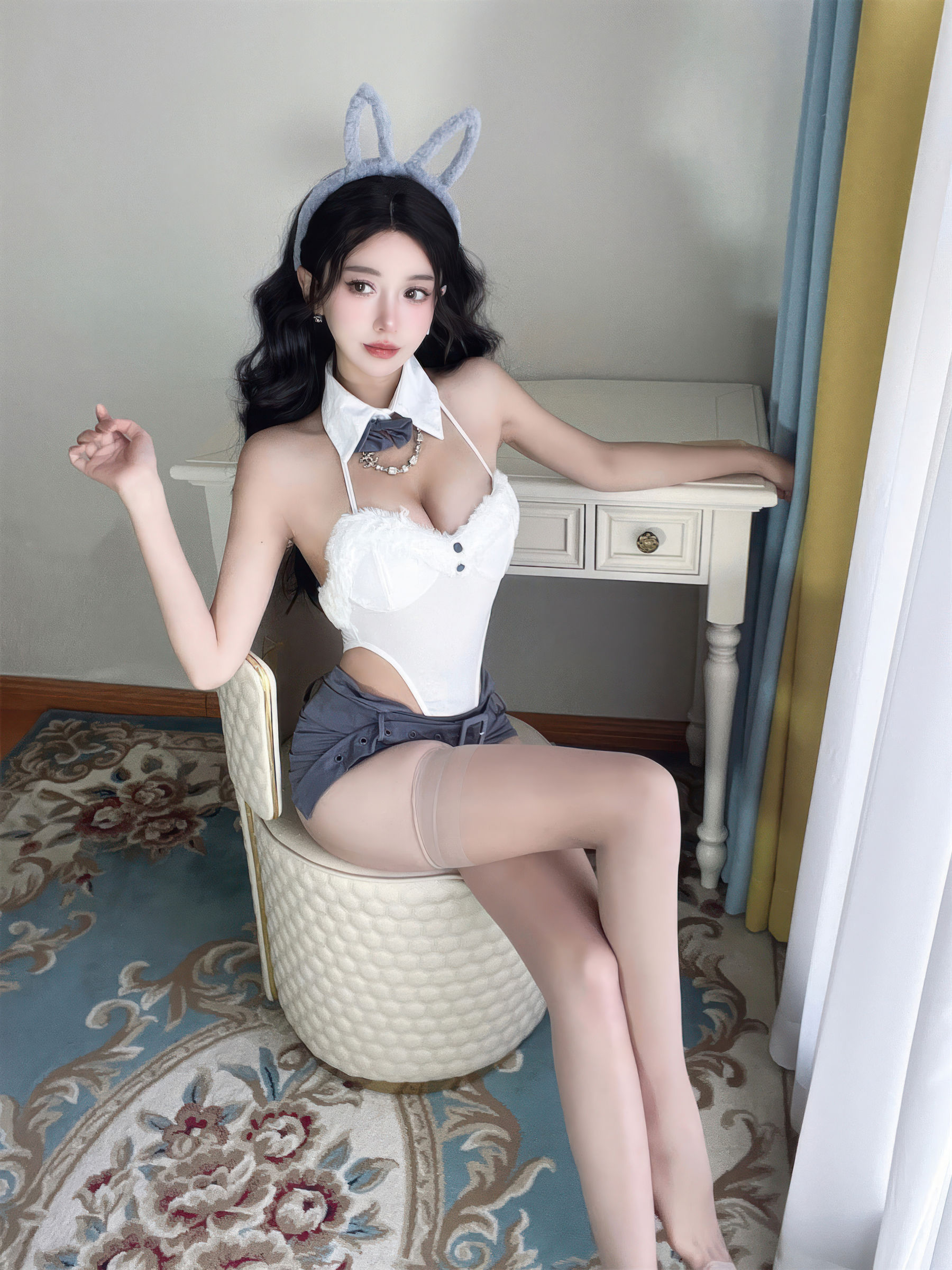 斗鱼 米线线sama 写真 - 失落兔兔  第9张