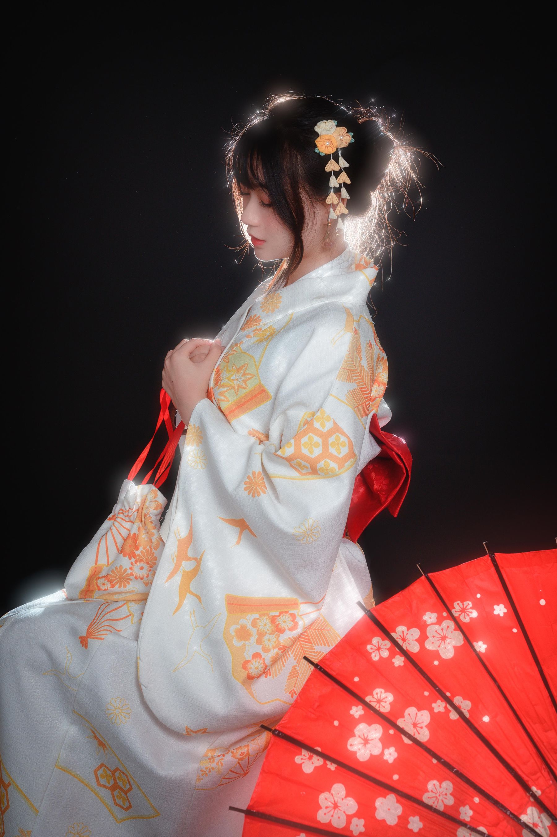 拿相机的执义 -『和服写真』—神明少女  第3张