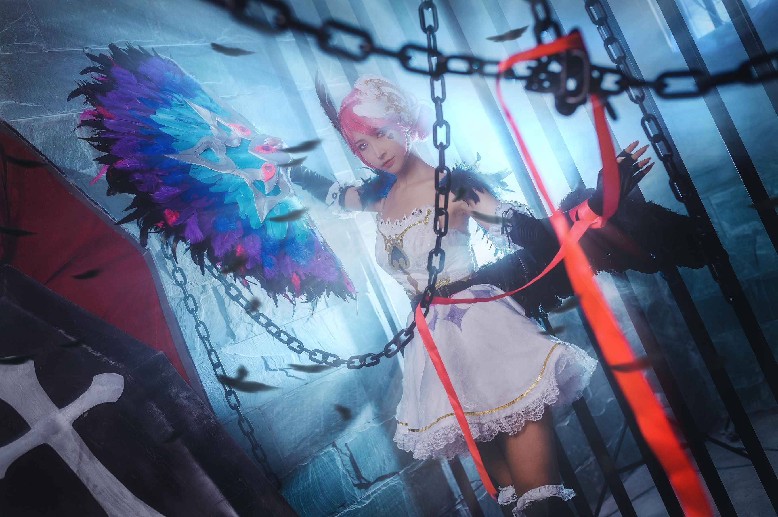 拿相机的执义 -『王者荣耀』小乔天鹅之梦  第12张