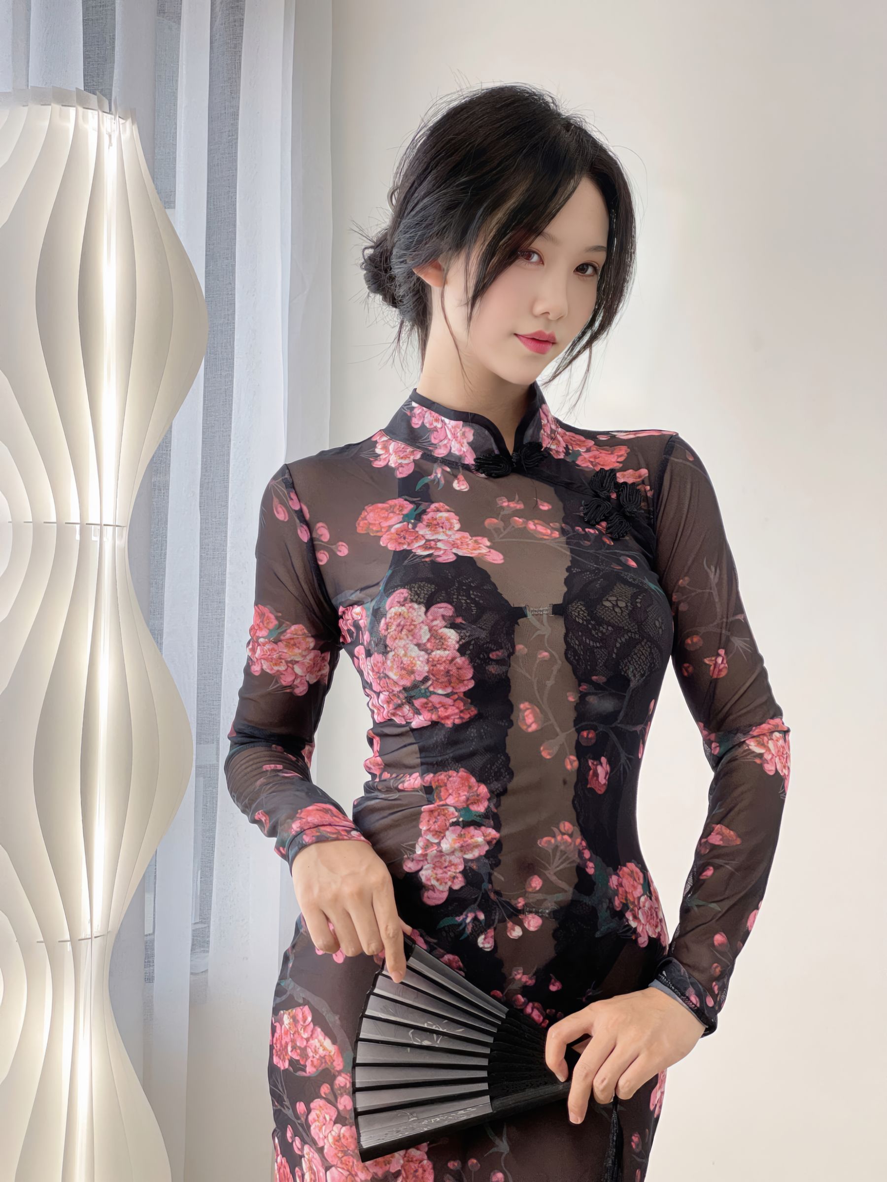 抖娘-利世 图集 - 情趣旗袍  第4张