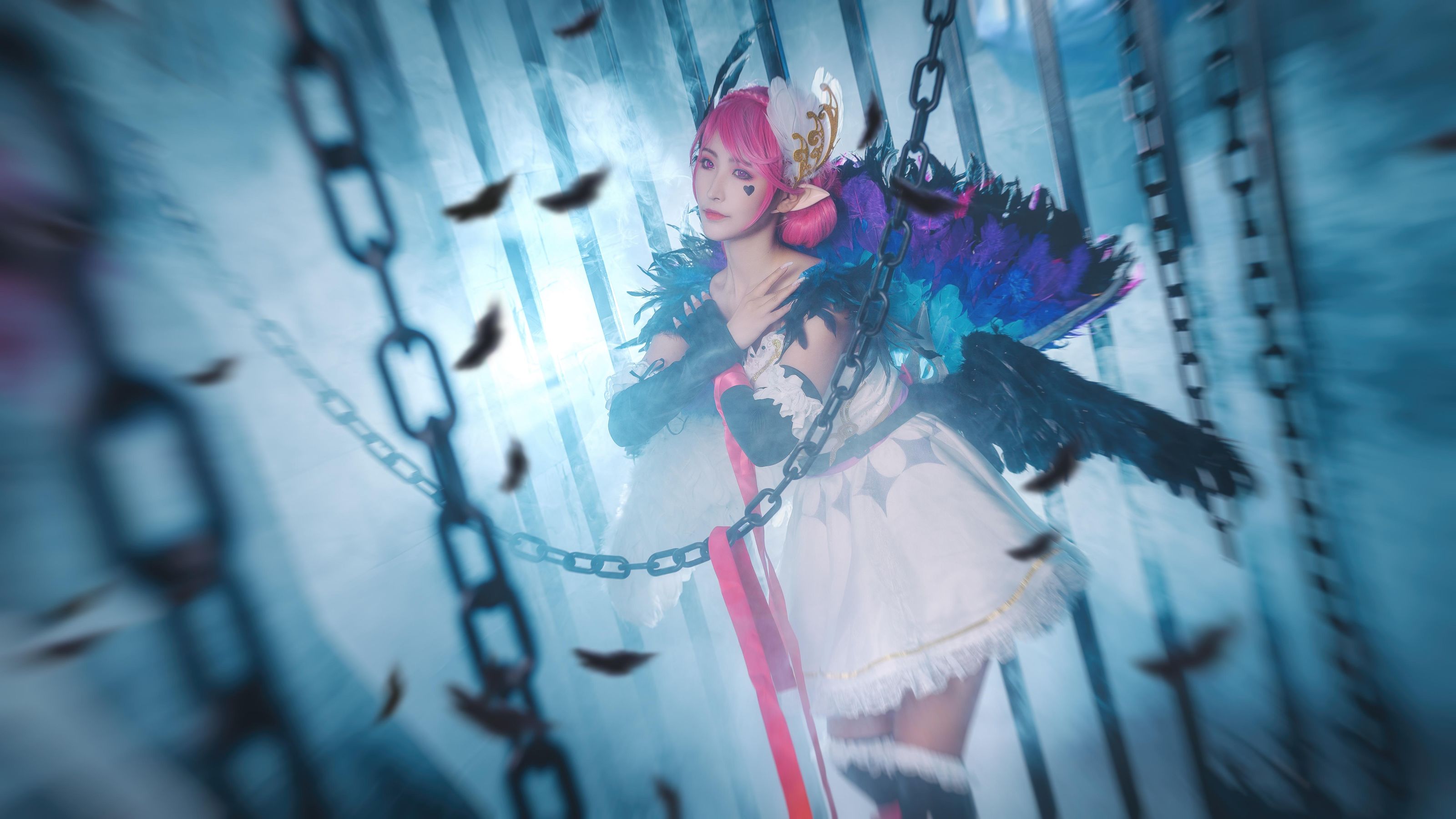 拿相机的执义 -『王者荣耀』小乔天鹅之梦  第3张