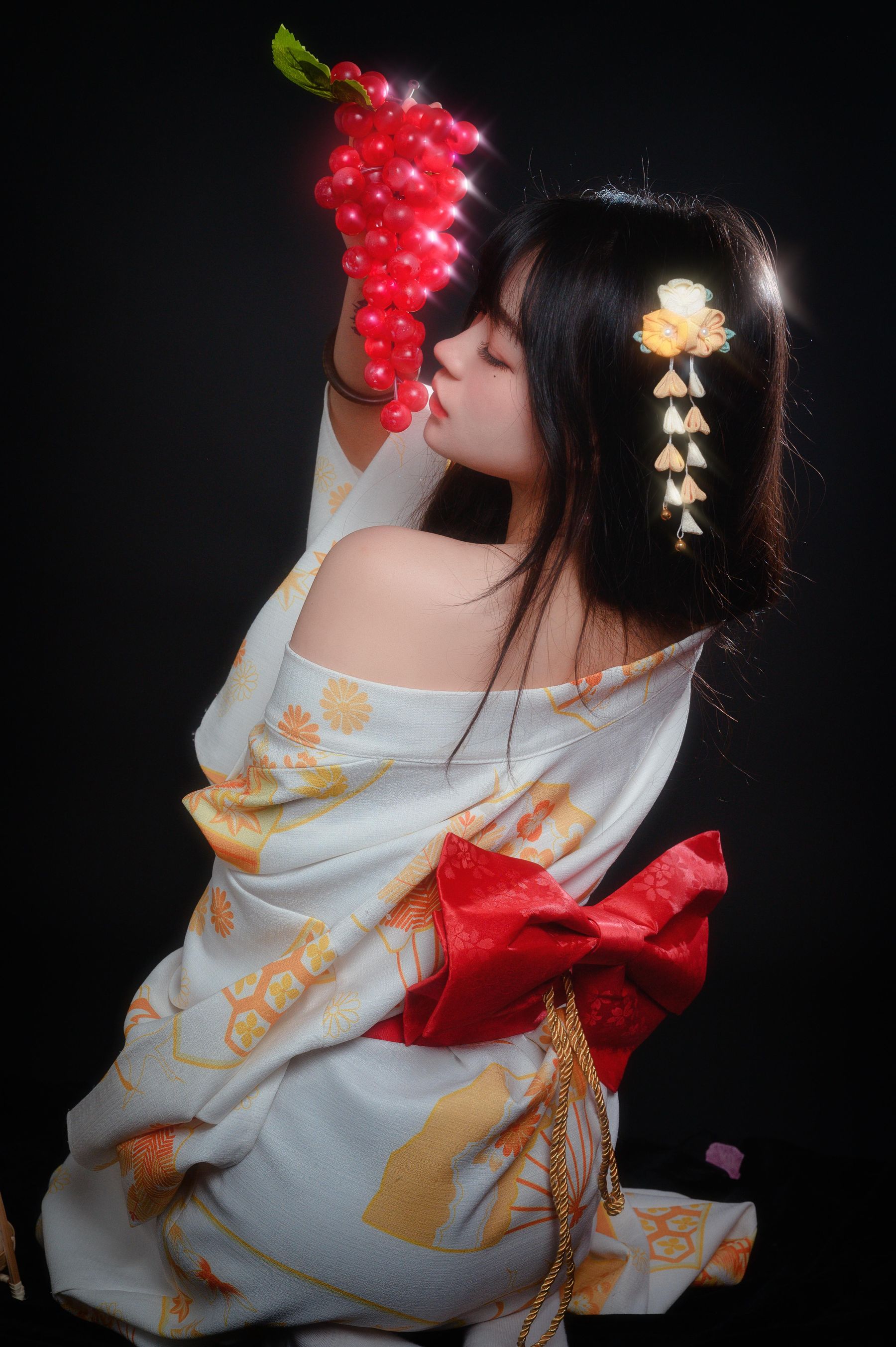 拿相机的执义 -『和服写真』—神明少女  第2张