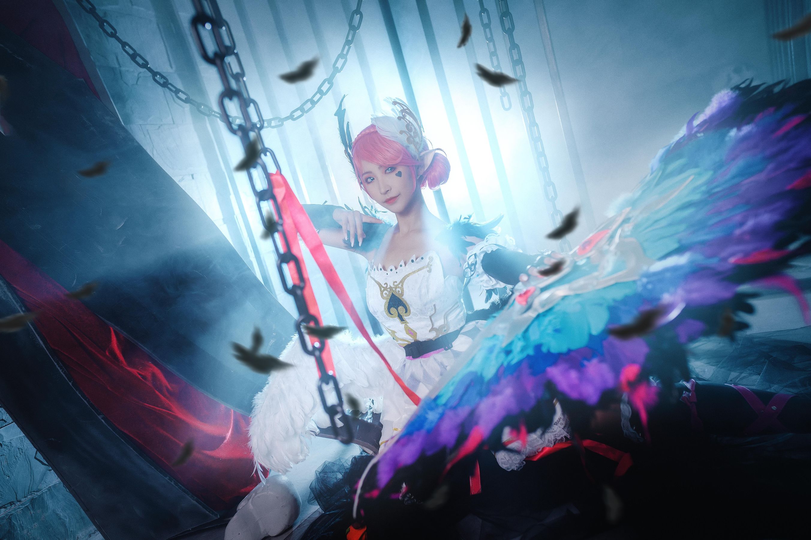 拿相机的执义 -『王者荣耀』小乔天鹅之梦  第4张