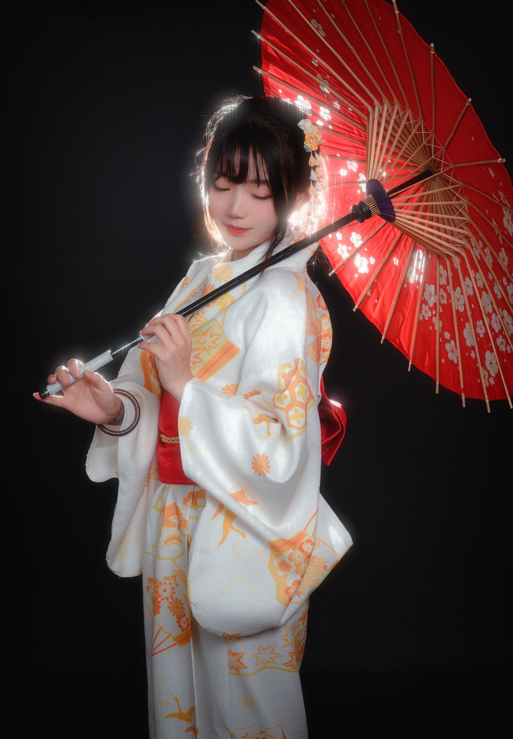 拿相机的执义 -『和服写真』—神明少女  第10张