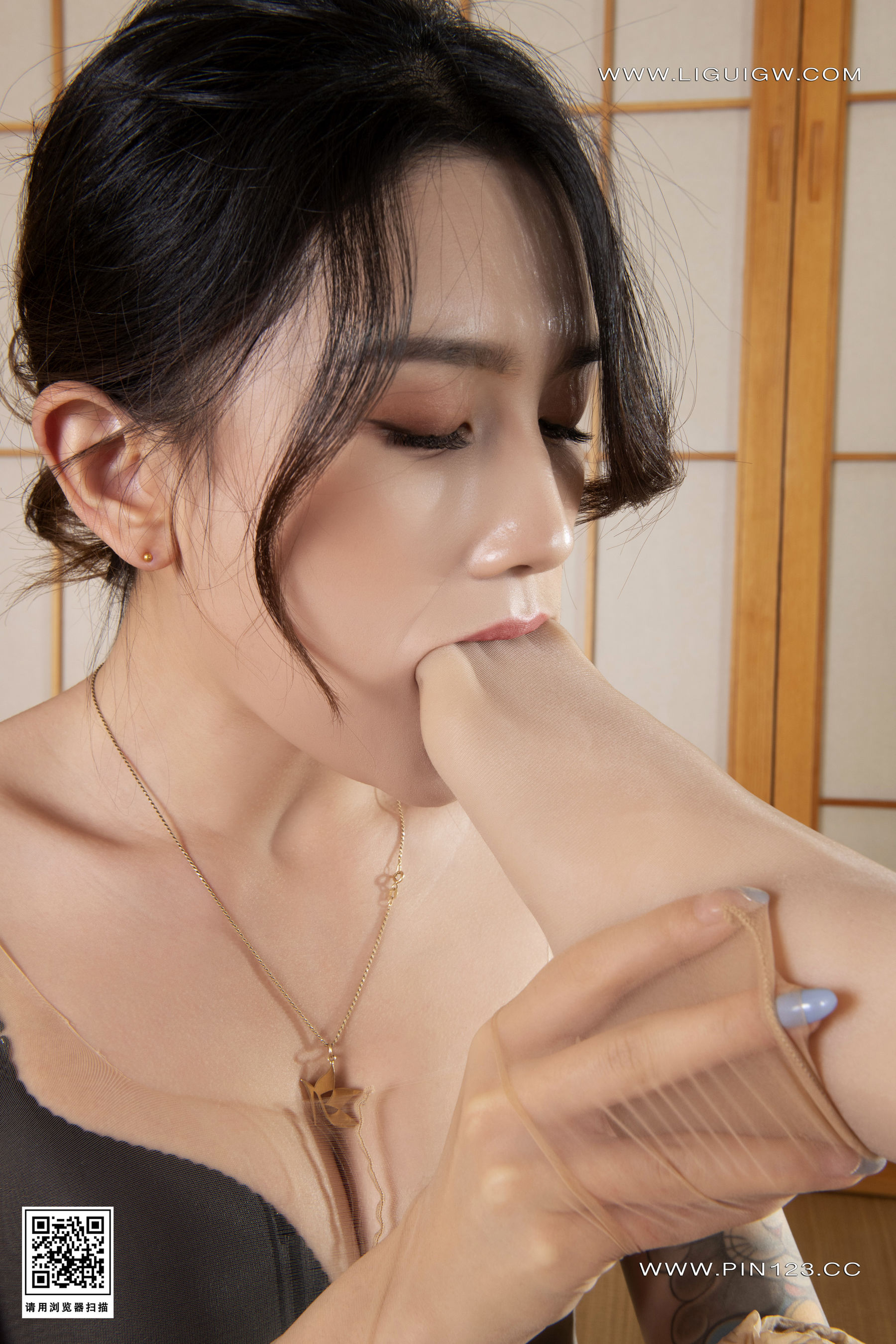 [Ligui丽柜] 2024.03.18 午夜的丝享家 甜甜  第59张