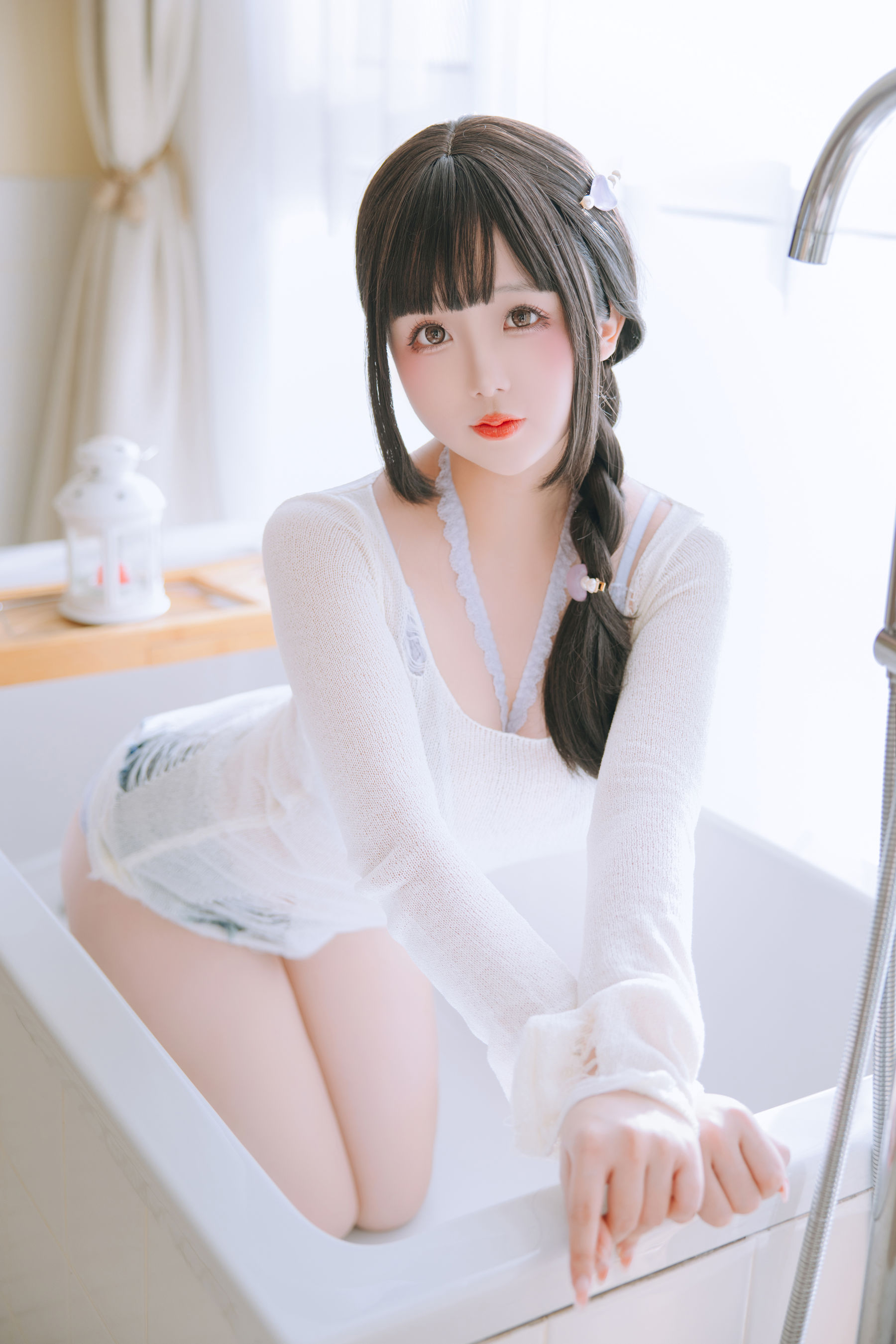 Cosplay 日奈娇 - 牛仔裤人妻  第4张