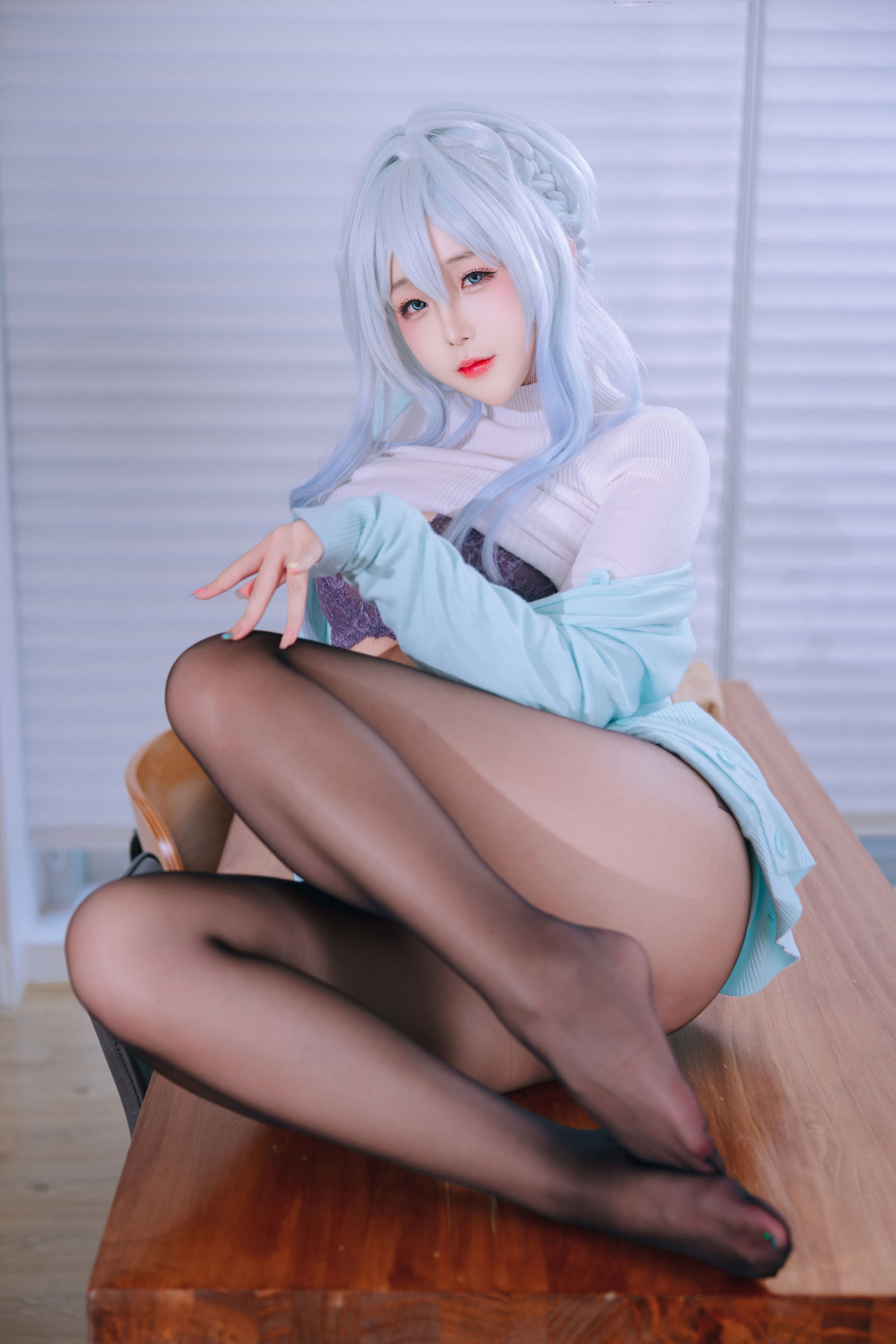 Cosplay 日奈娇 - 未亡人雪女  第13张