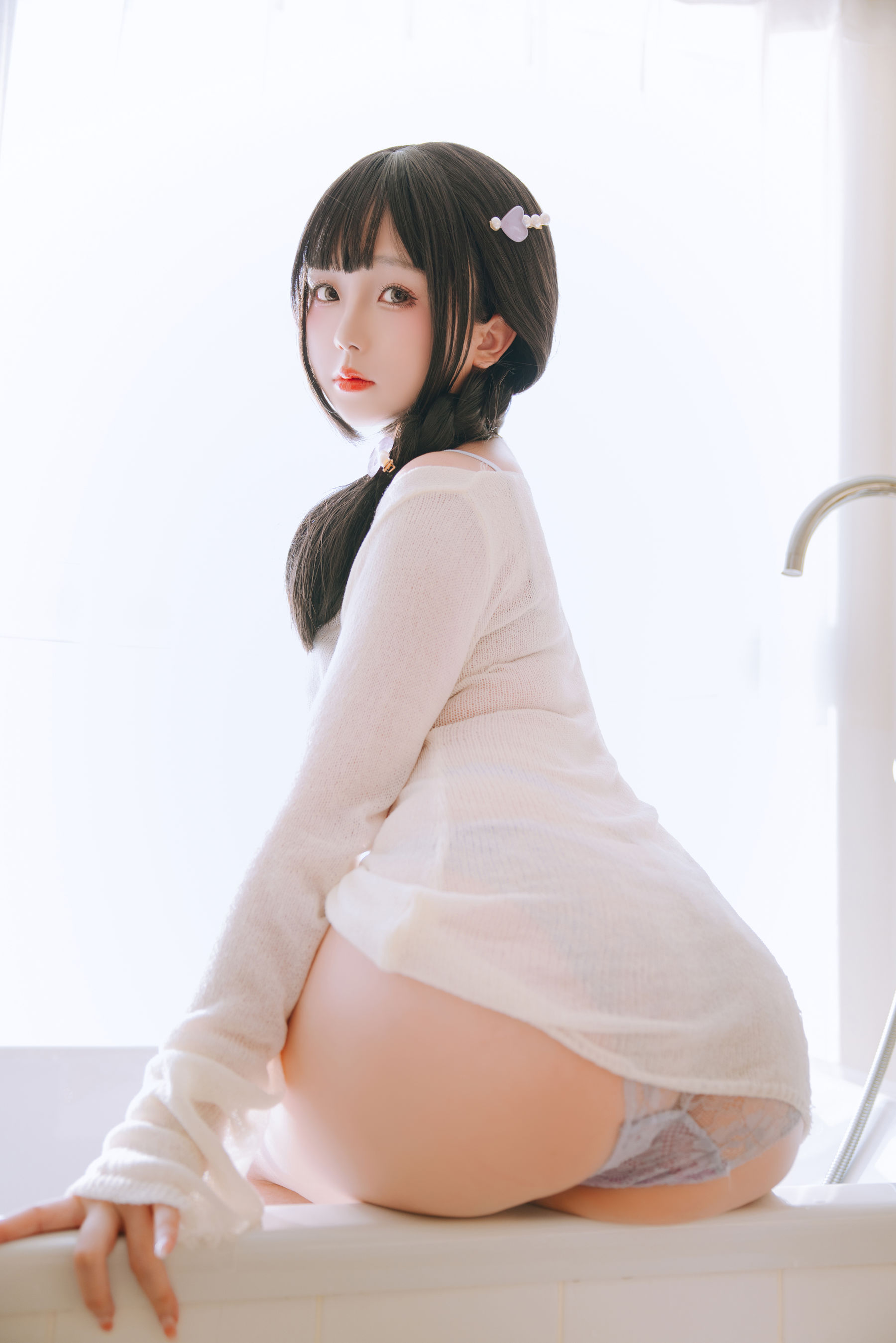 Cosplay 日奈娇 - 牛仔裤人妻  第43张