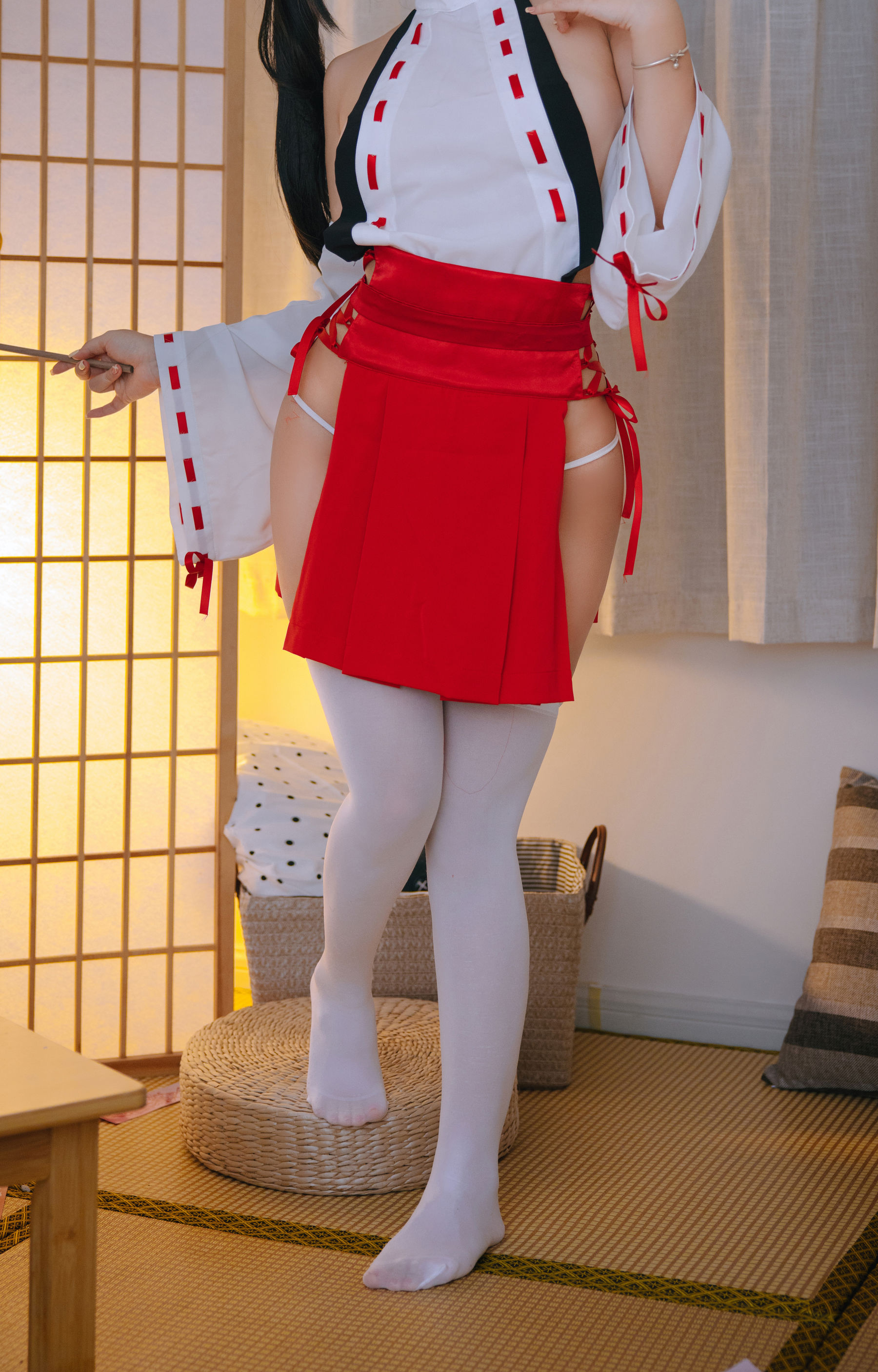 Cosplay 日奈娇 - 御币巫女  第12张