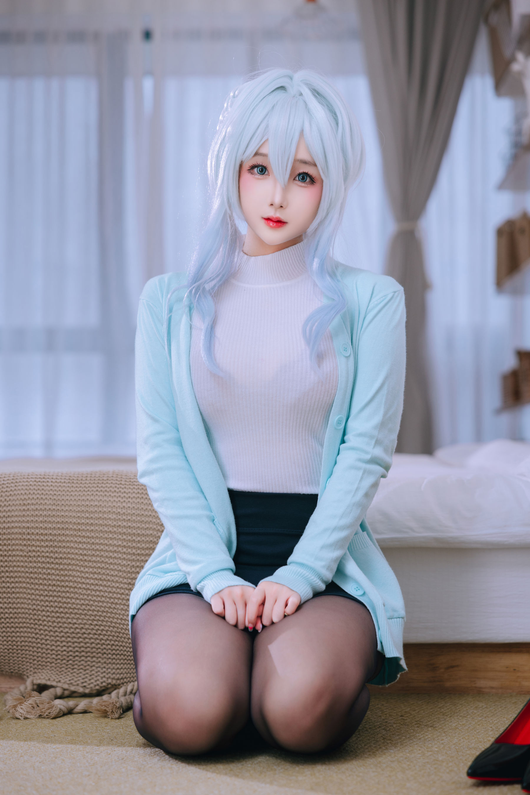 Cosplay 日奈娇 - 未亡人雪女  第3张