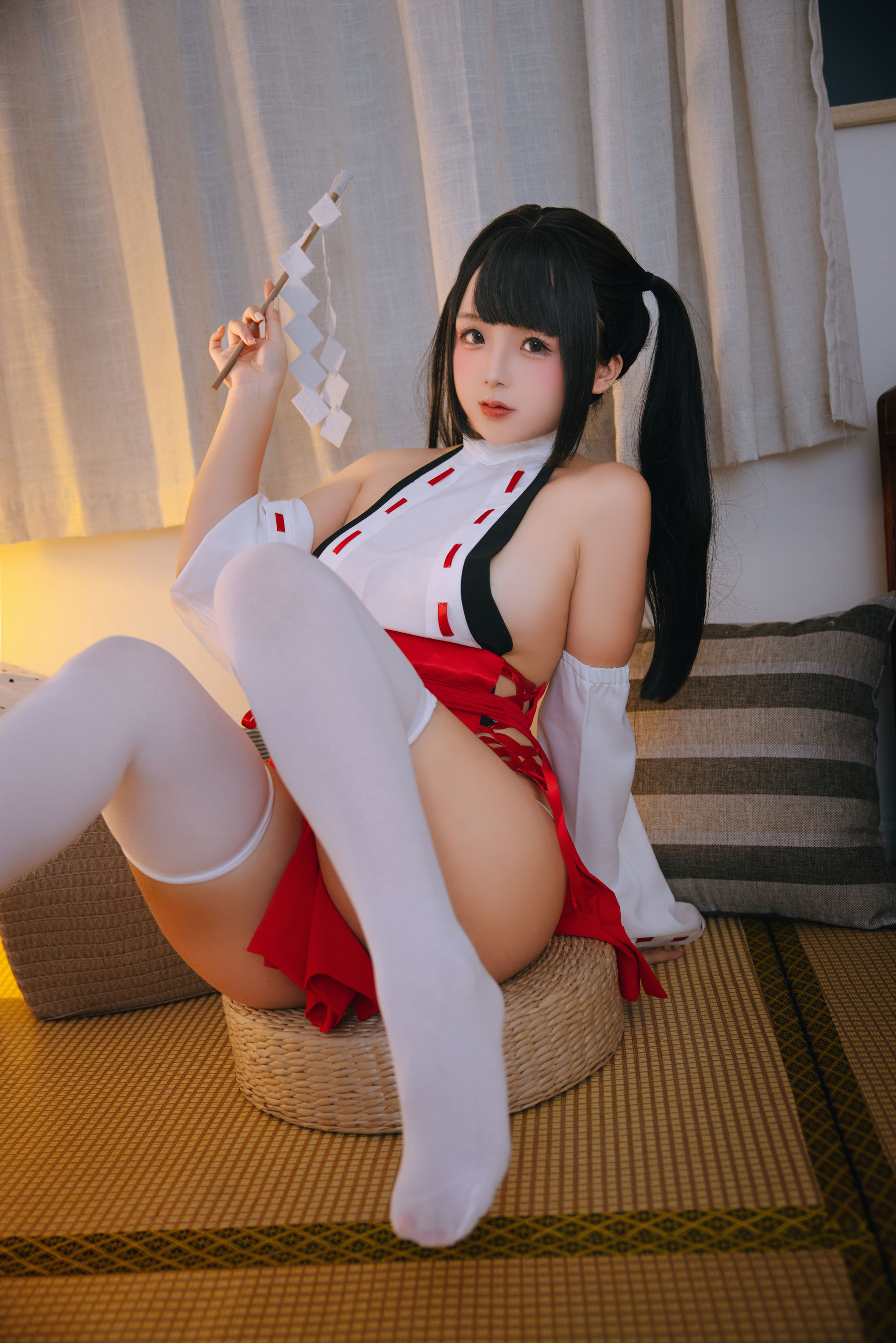 Cosplay 日奈娇 - 御币巫女  第50张