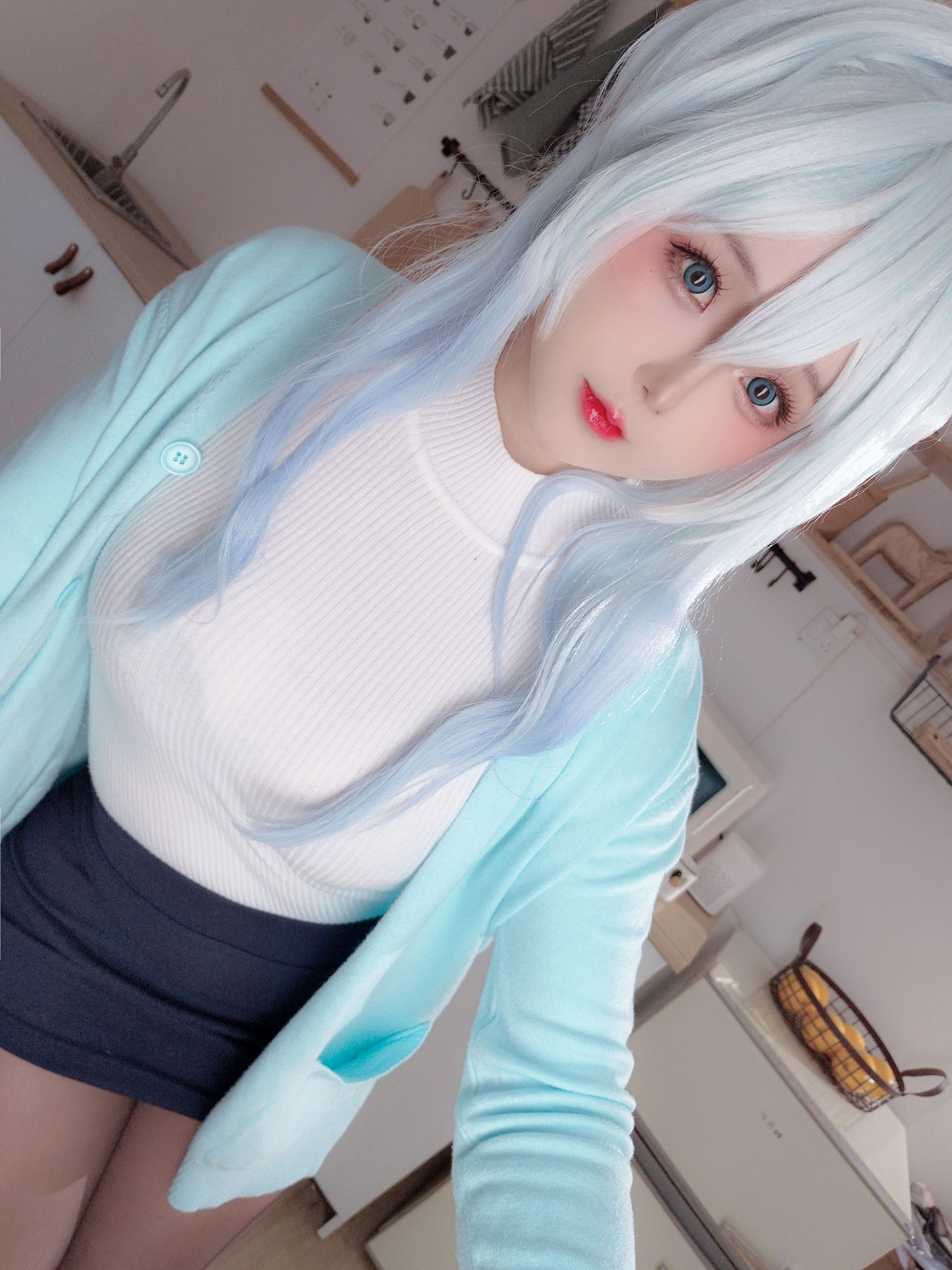 Cosplay 日奈娇 - 未亡人雪女  第35张
