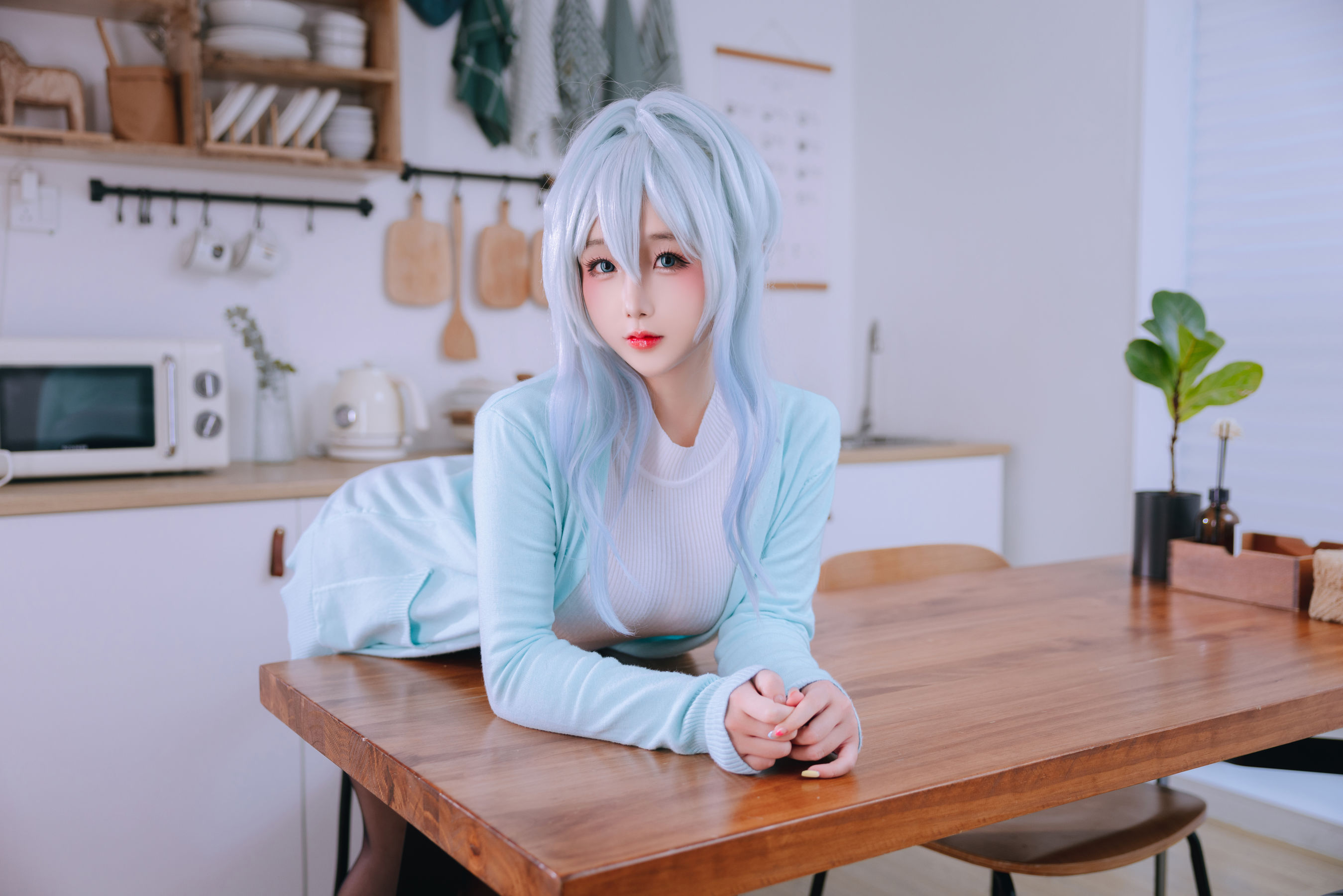 Cosplay 日奈娇 - 未亡人雪女  第7张
