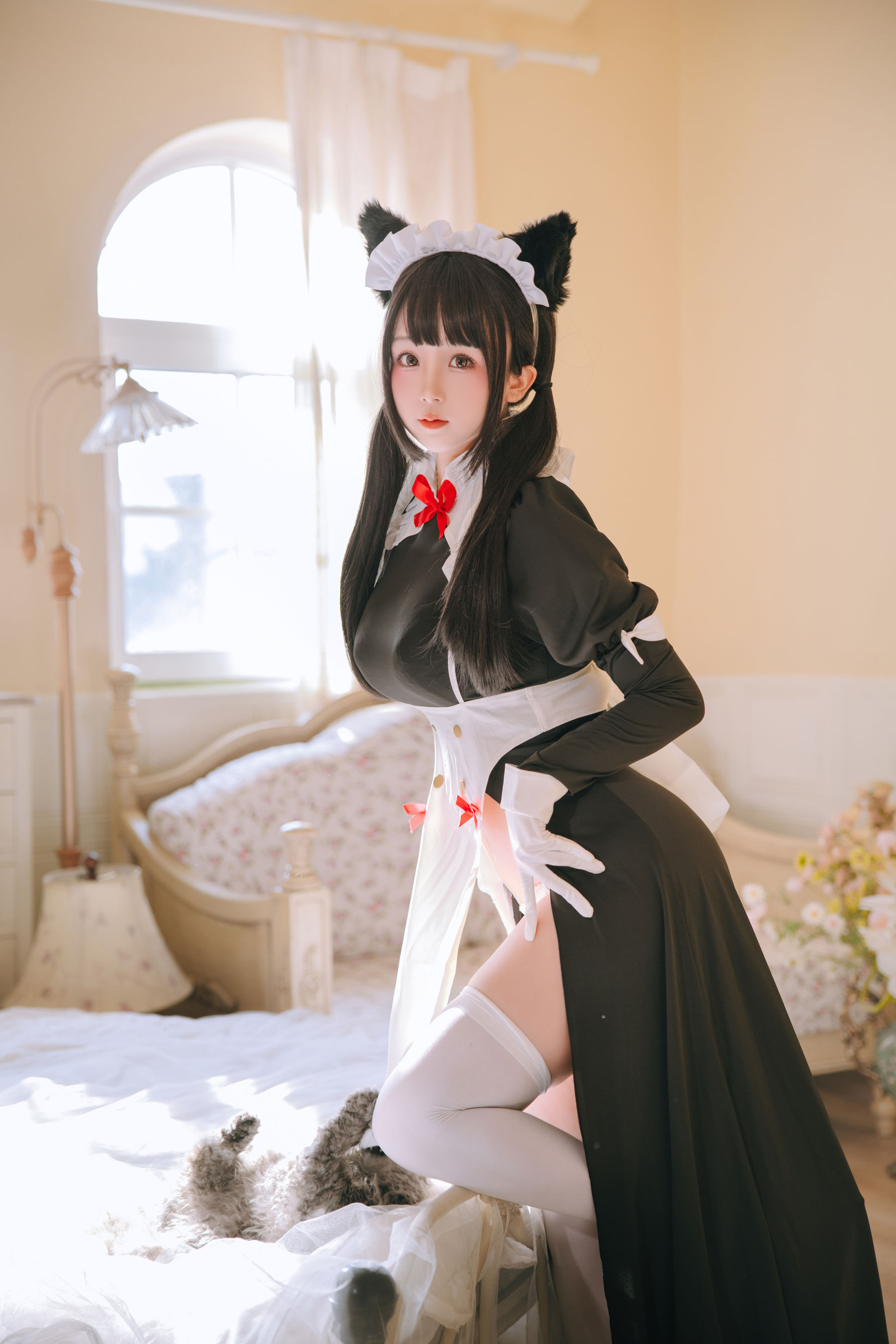 Cosplay 日奈娇 - 猫娘女仆  第4张