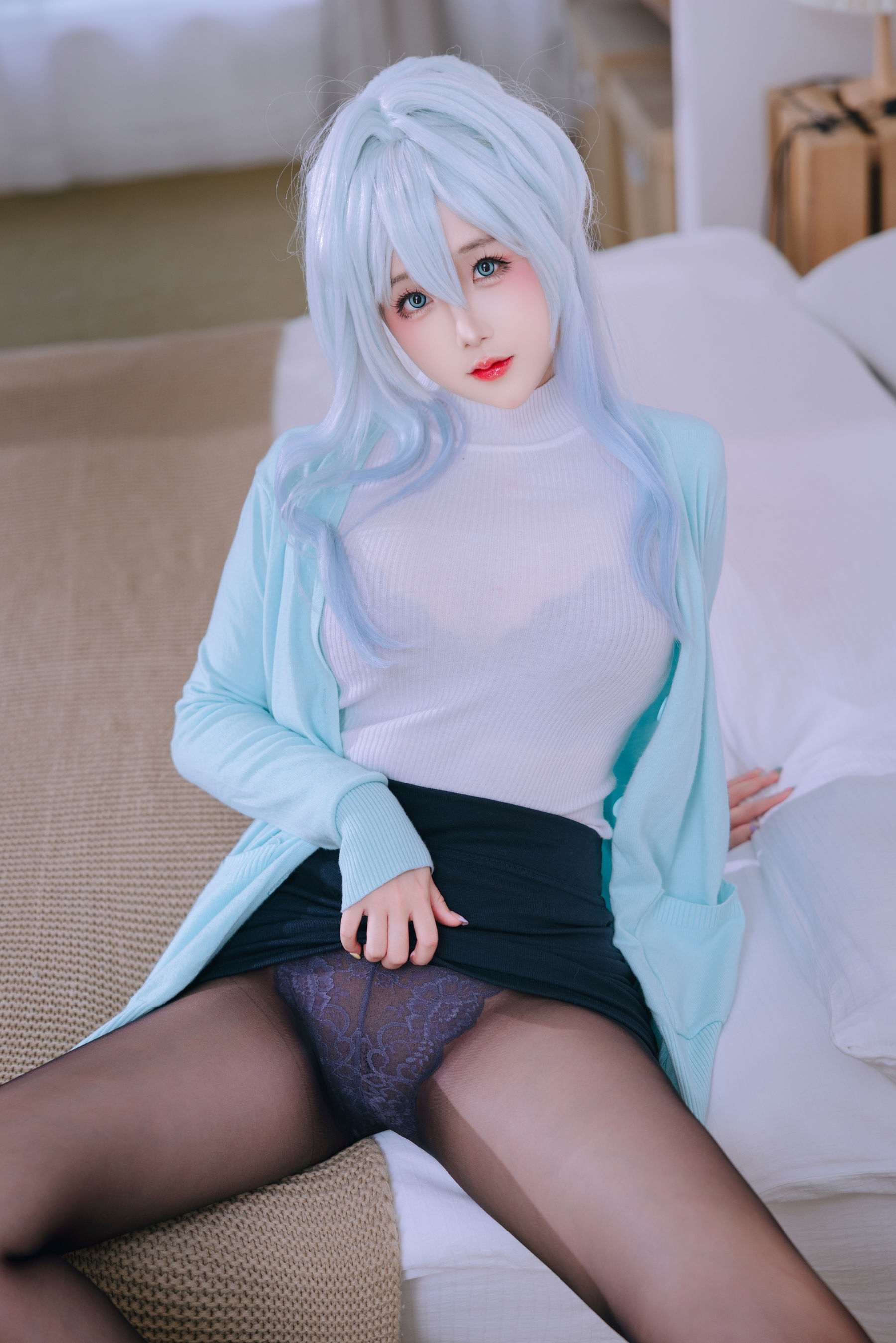 Cosplay 日奈娇 - 未亡人雪女  第3张