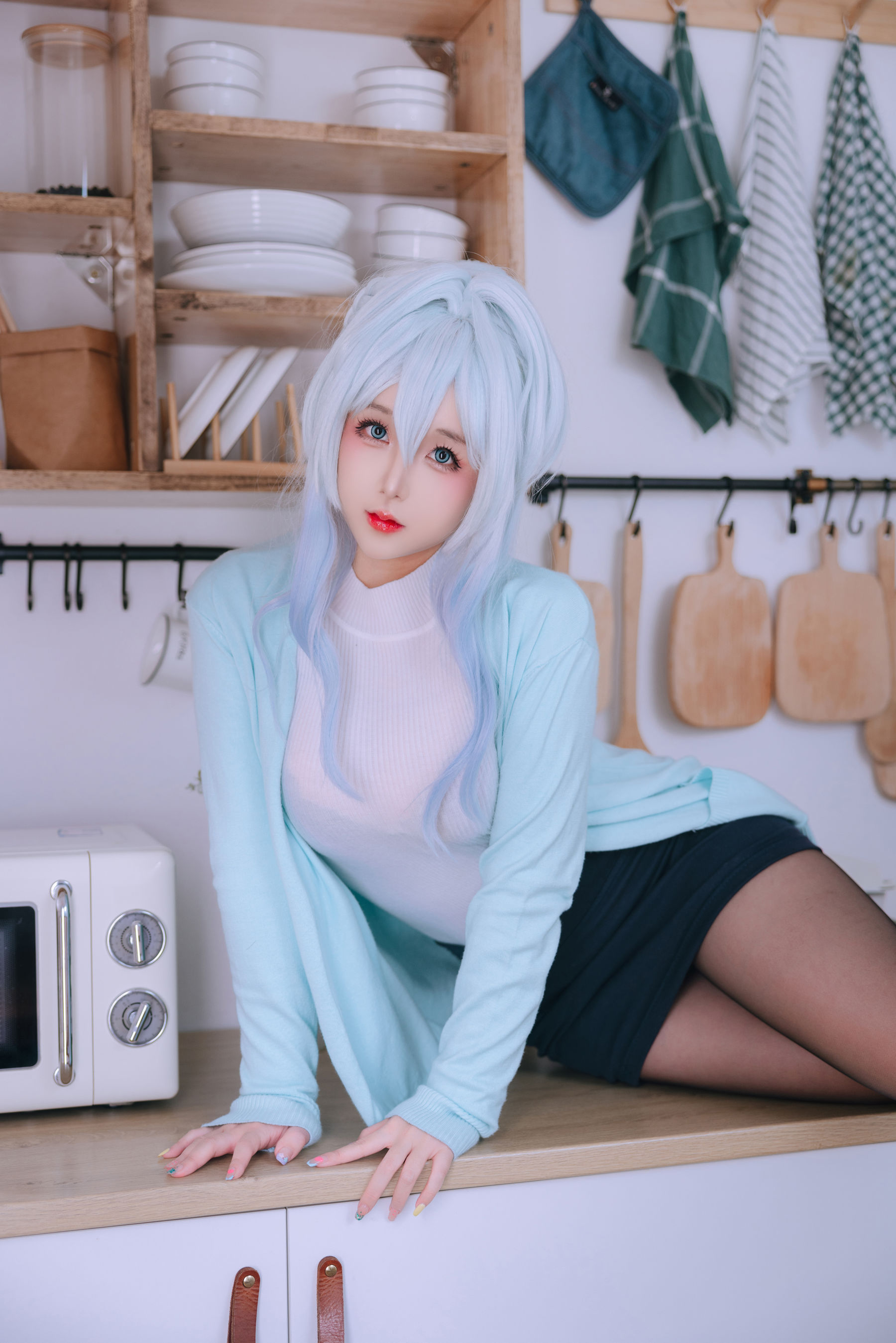 Cosplay 日奈娇 - 未亡人雪女  第8张