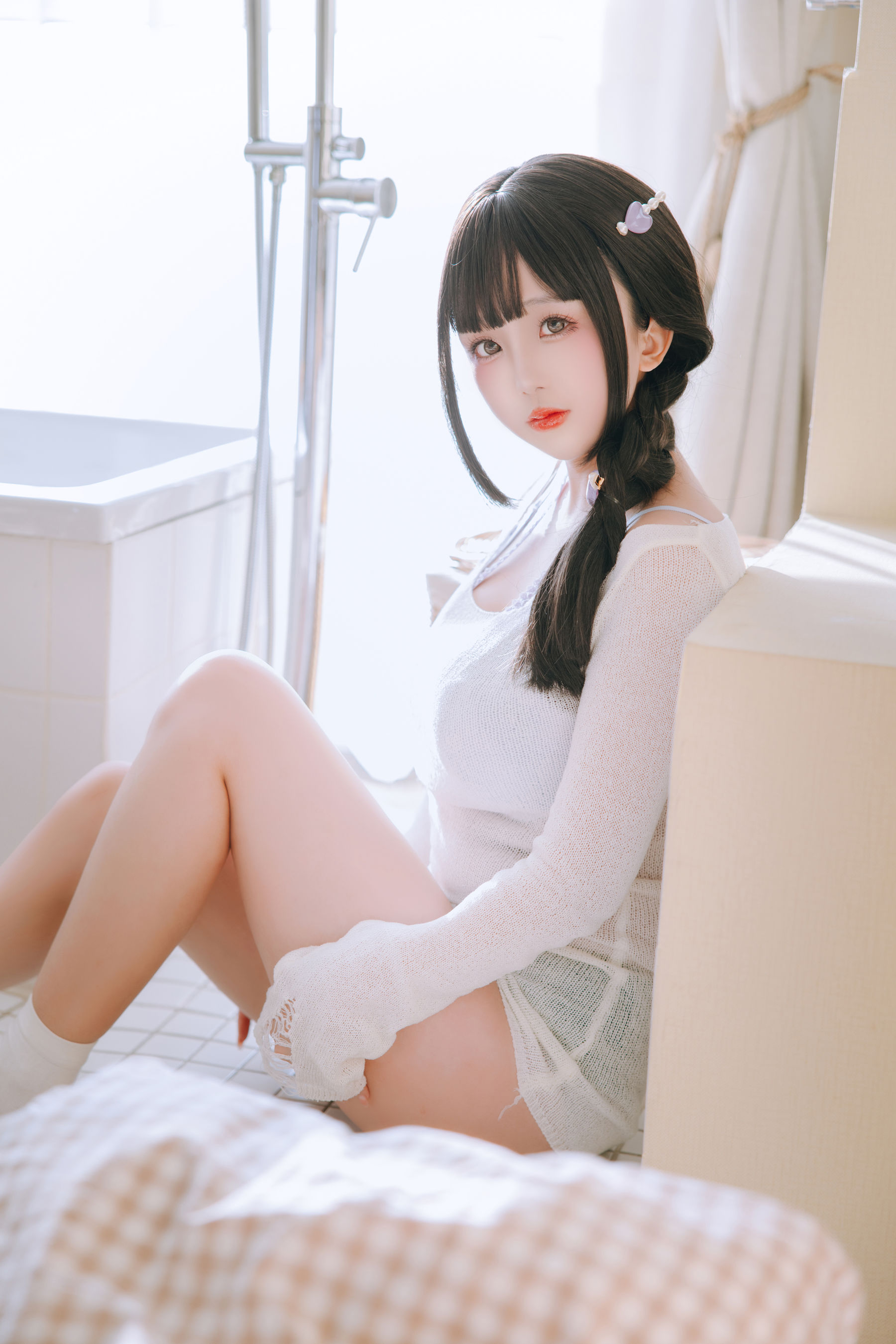 Cosplay 日奈娇 - 牛仔裤人妻  第10张