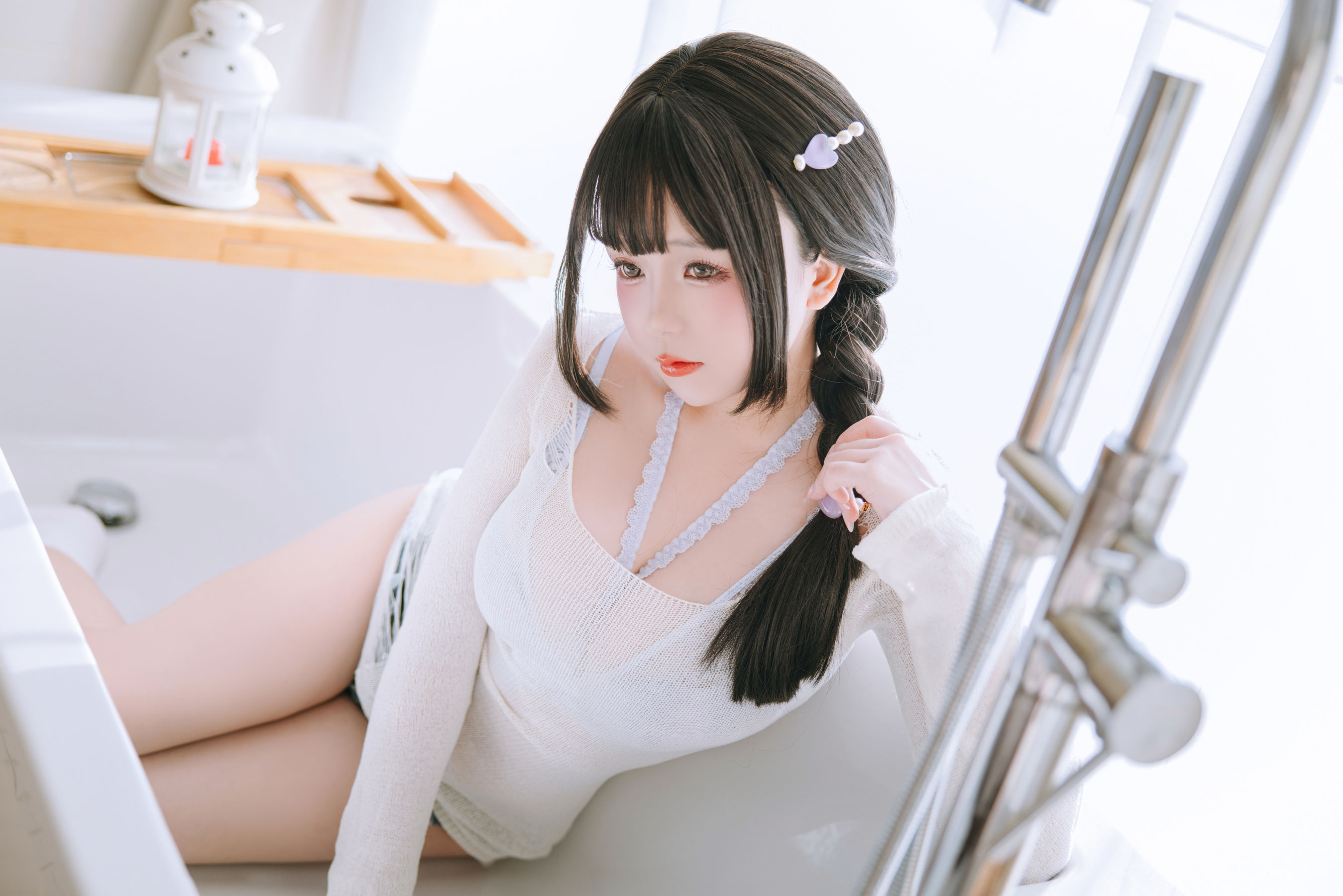 Cosplay 日奈娇 - 牛仔裤人妻  第19张