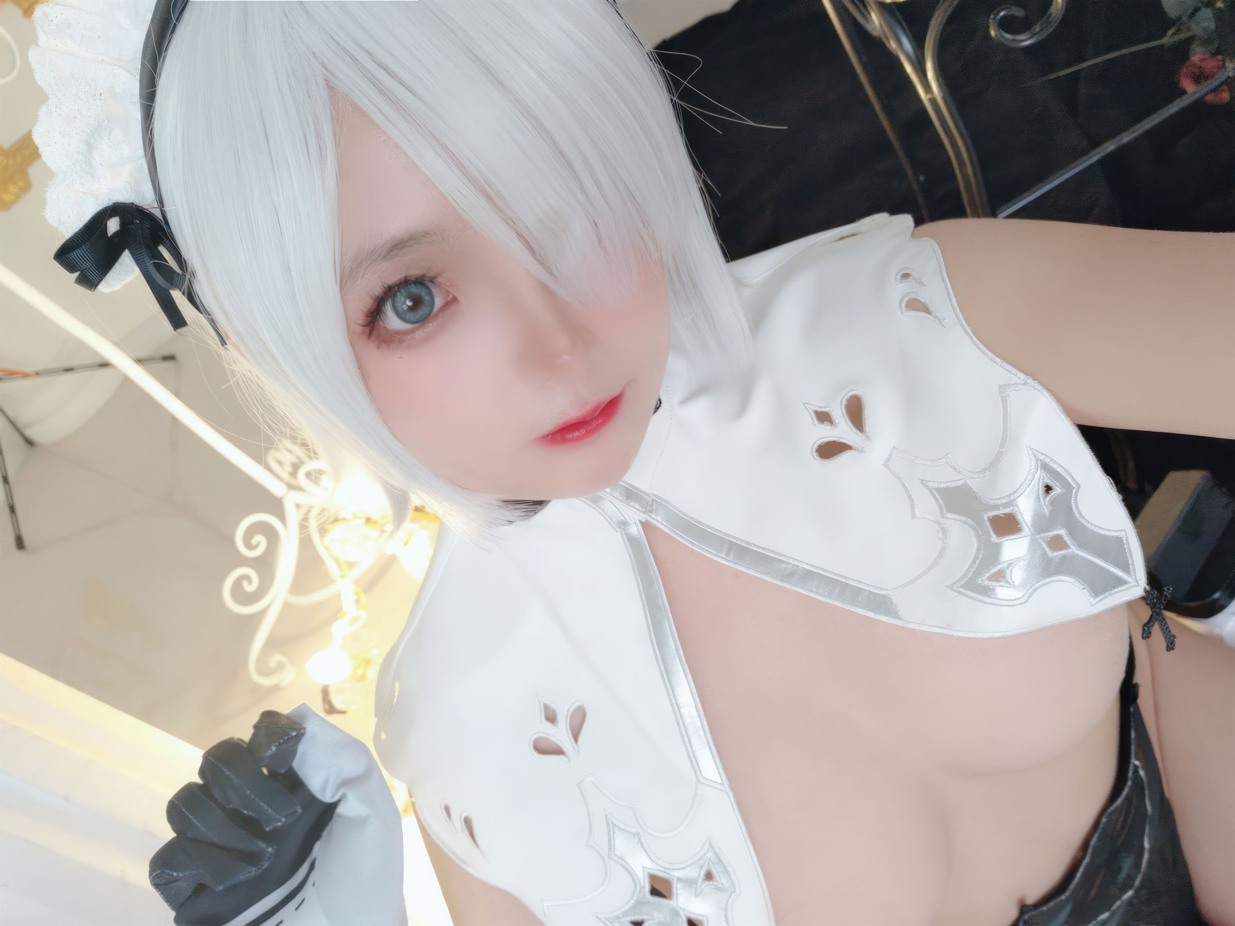 Cosplay 日奈娇 - 2B奶盖女仆  第81张