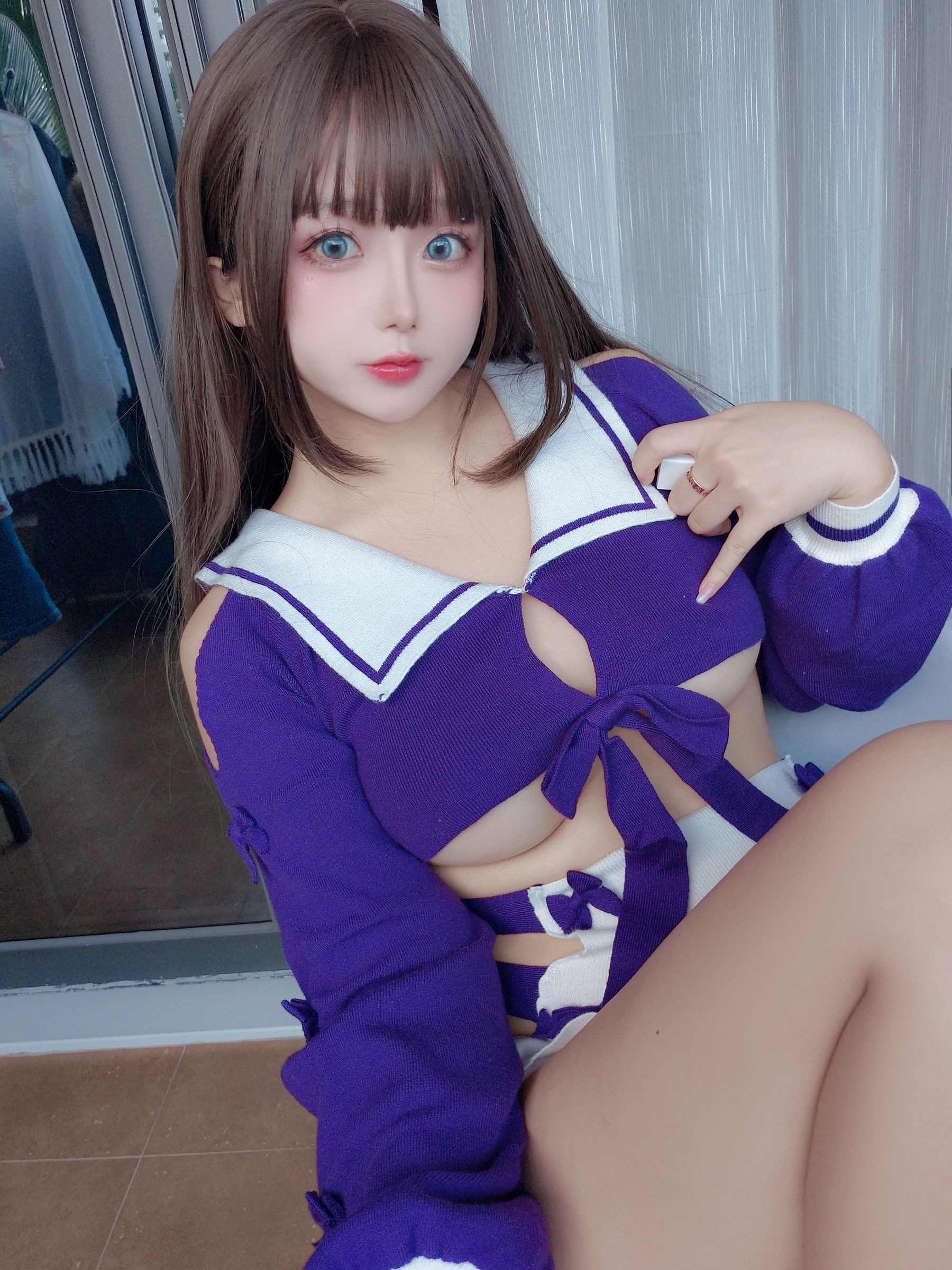 Cosplay 日奈娇 - 学生妹自拍  第28张