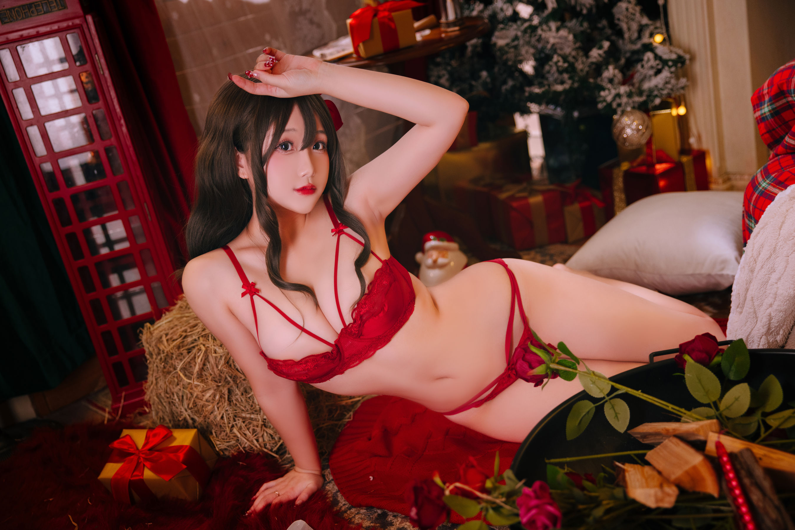 Cosplay 日奈娇 - 圣诞毛衣  第39张