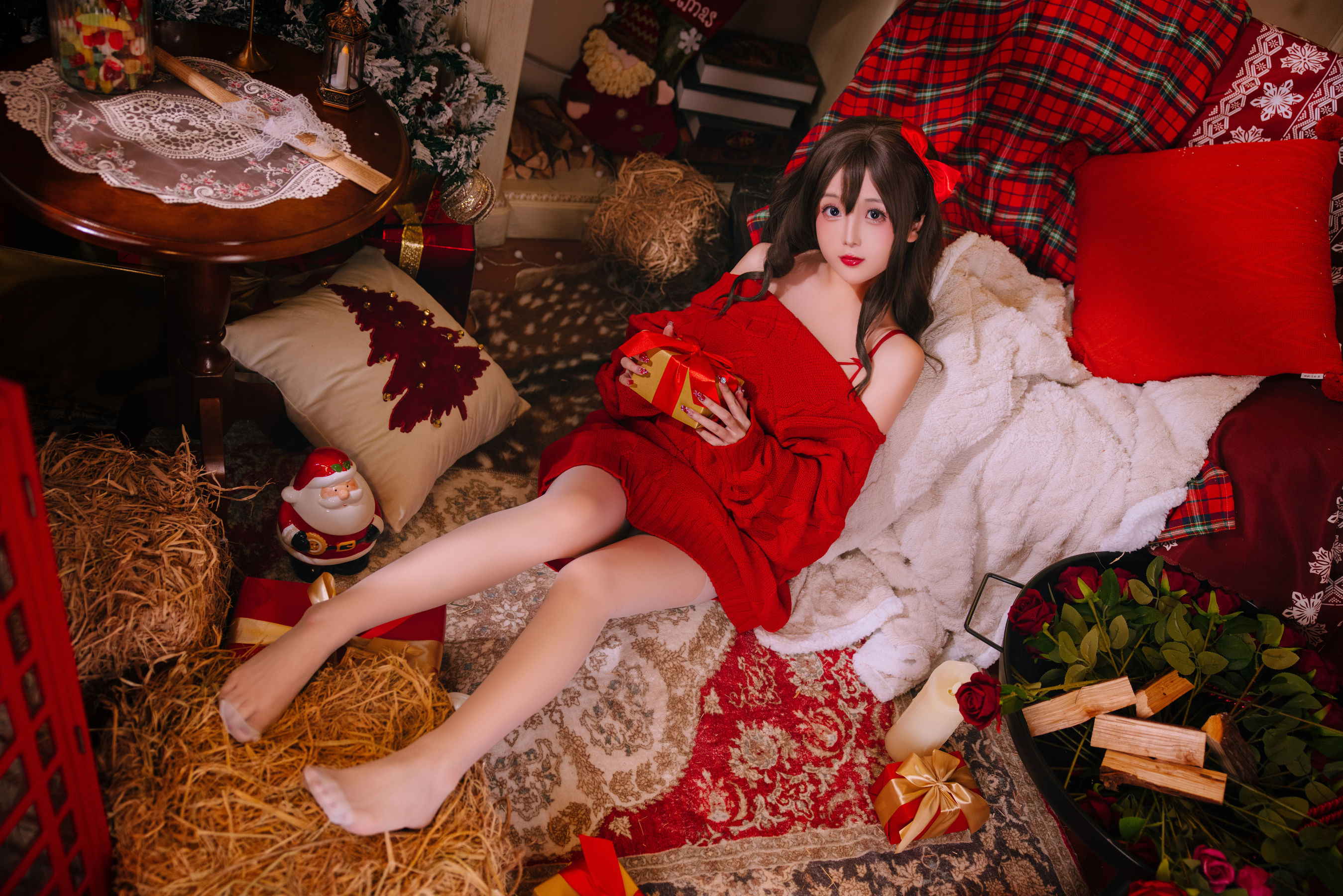 Cosplay 日奈娇 - 圣诞毛衣  第3张