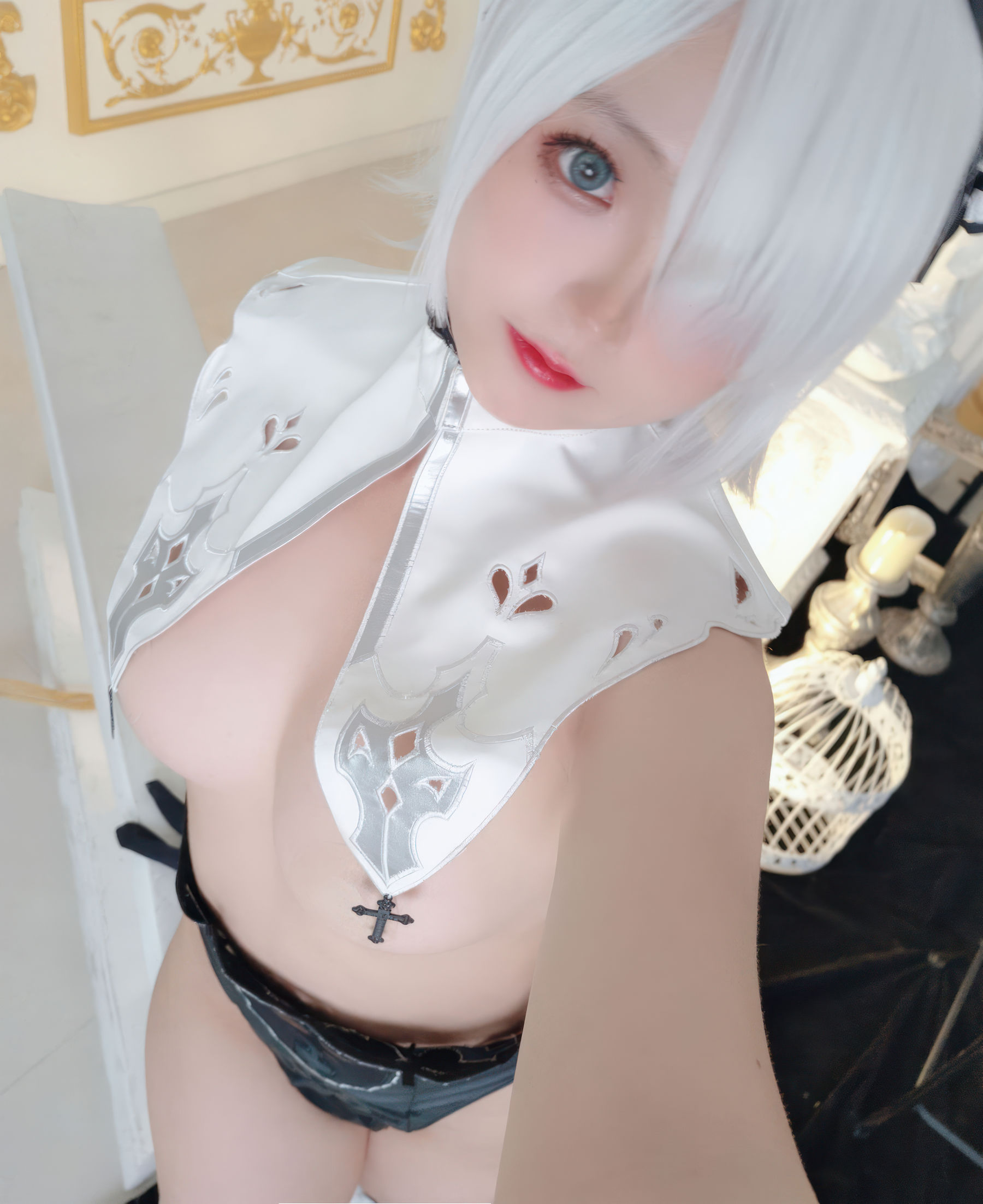 Cosplay 日奈娇 - 2B奶盖女仆  第83张