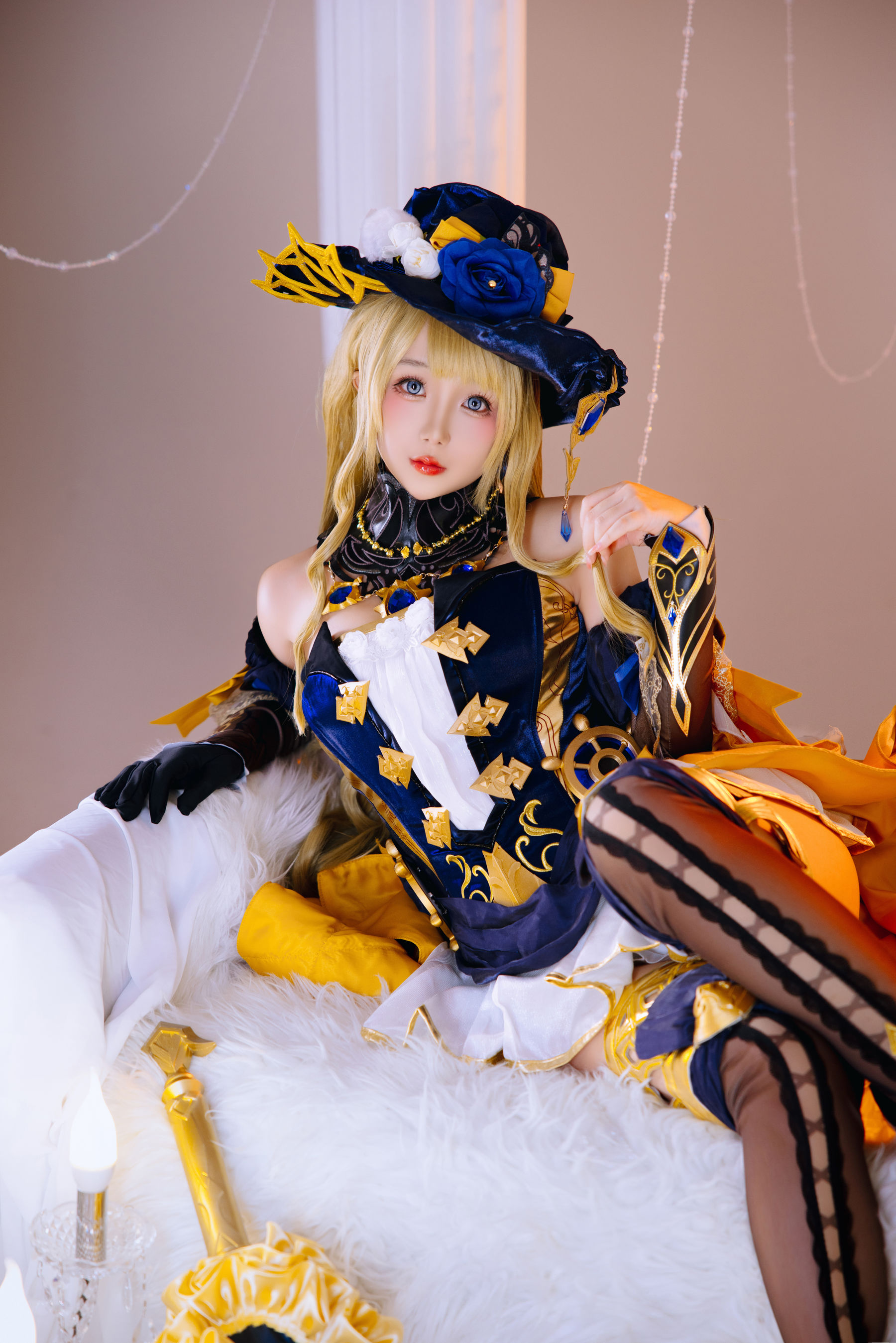 Cosplay 日奈娇 - 原神 娜维娅  第4张