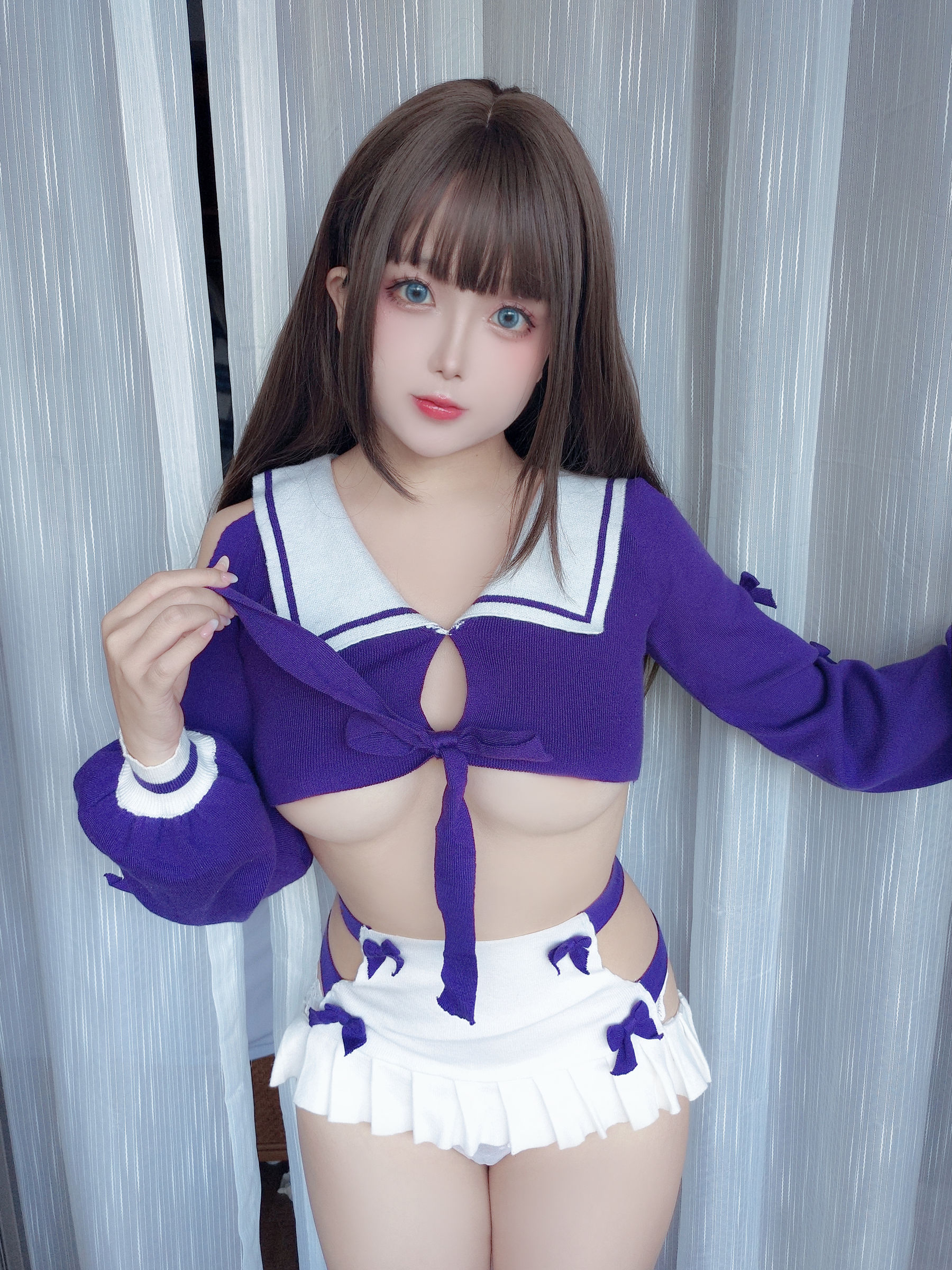 Cosplay 日奈娇 - 学生妹自拍  第3张