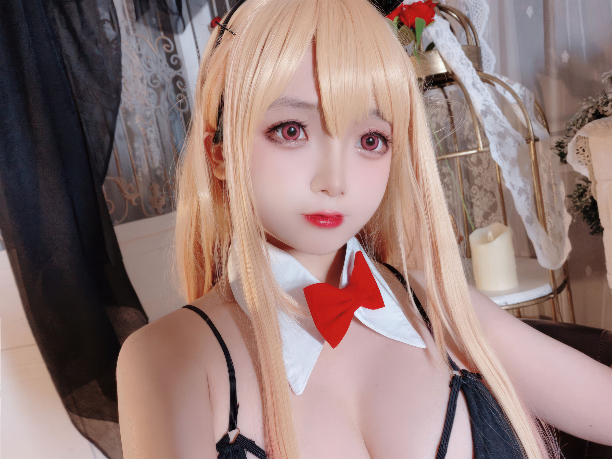 Cosplay 日奈娇 - 喜多川海梦 自拍  第4张